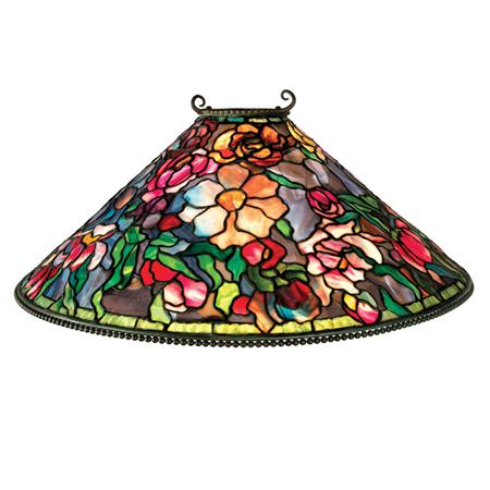 Image for the Tiffany Studios Hanging Shade Achieves $134,500 at Doyle New York Belle Epoque Auction sale