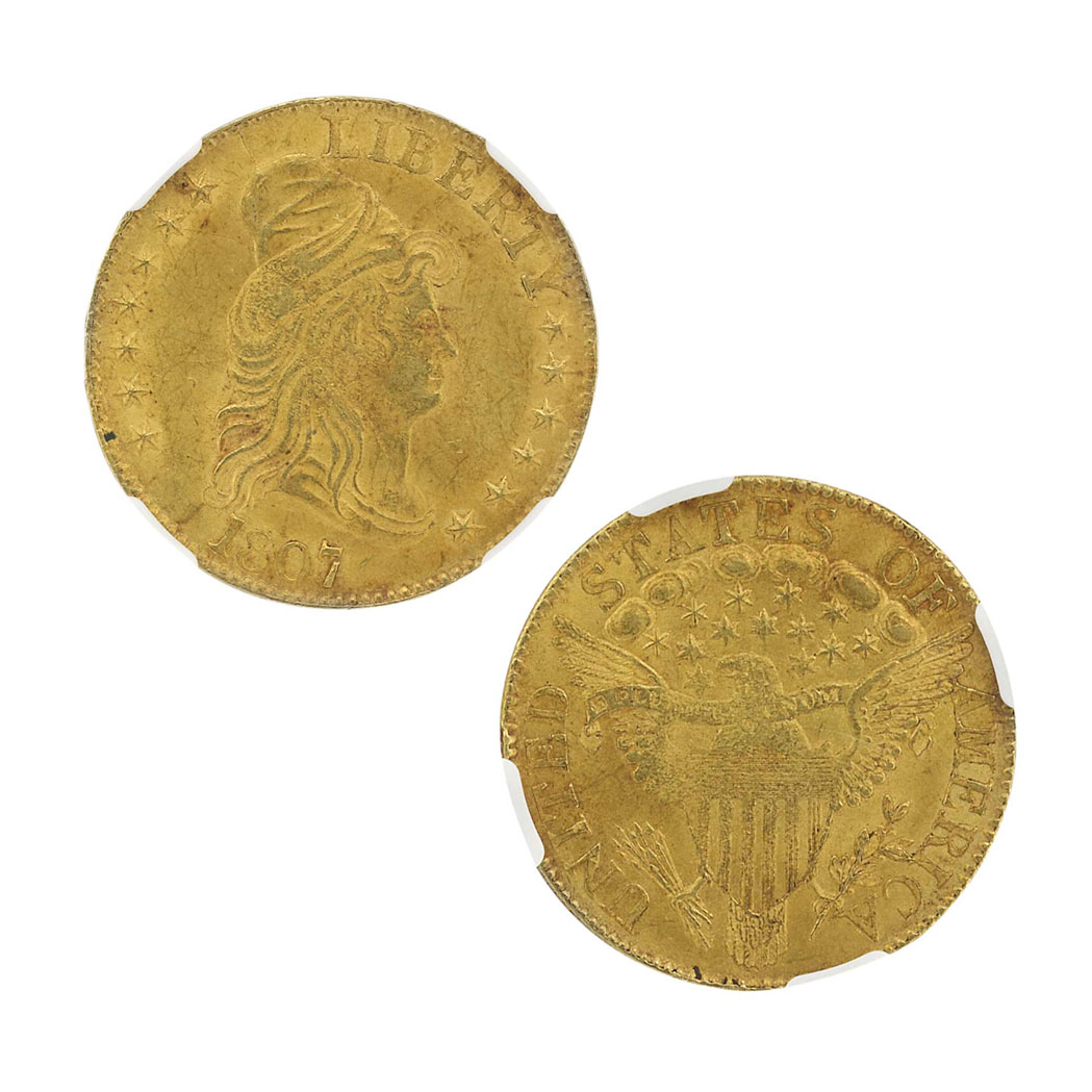 Image for the Doyle New York\'s October 27, 2014 Auction of Coins, Bank Notes, and Postage Stamps Achieves $500,000 sale