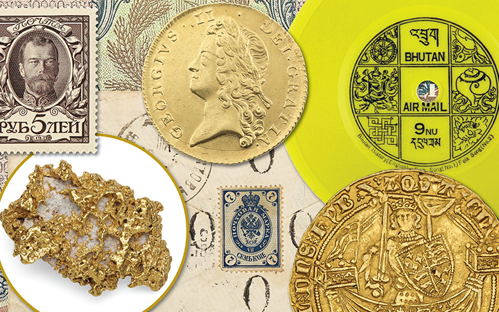 Image for the Coins, Bank Notes, Postage Stamps and Minerals sale