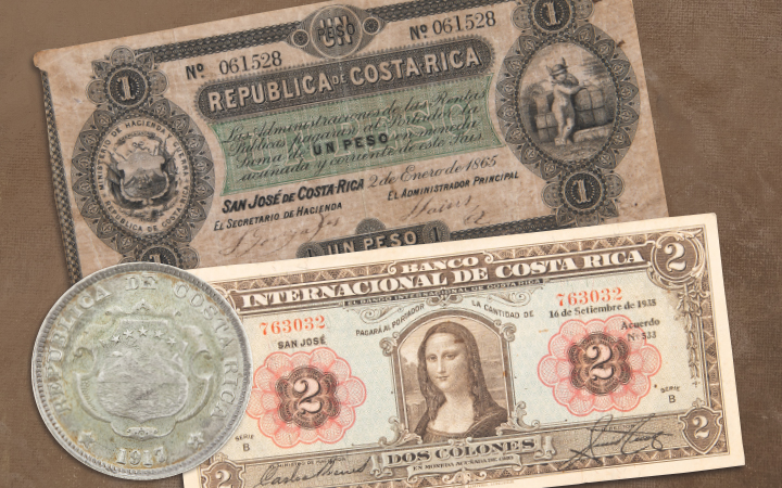 Image for the The Kop Family Collection of Costa Rican Coins & Bank Notes sale