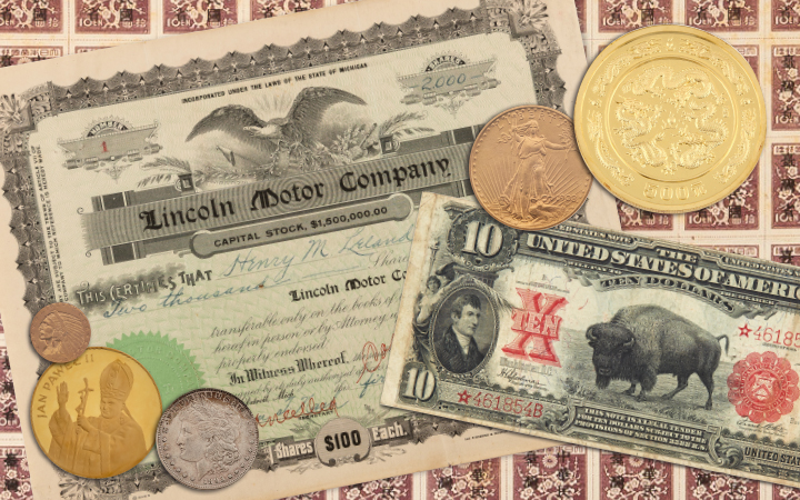 Image for the Coins, Bank Notes, Stamps & Collectibles sale