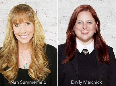 Nan Summerfield and Emily Marchick