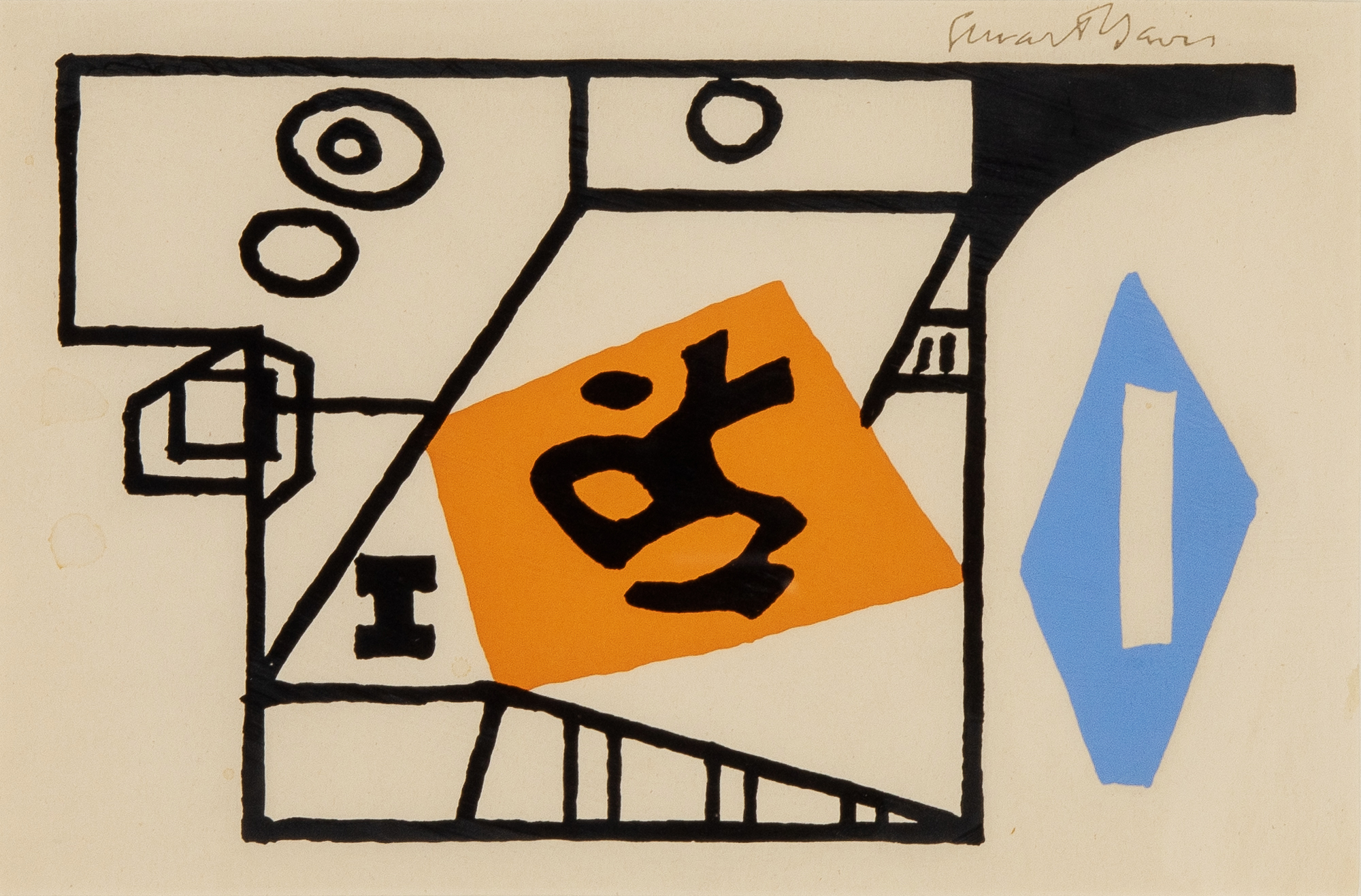 Lot image - After Stuart Davis (1892-1964)