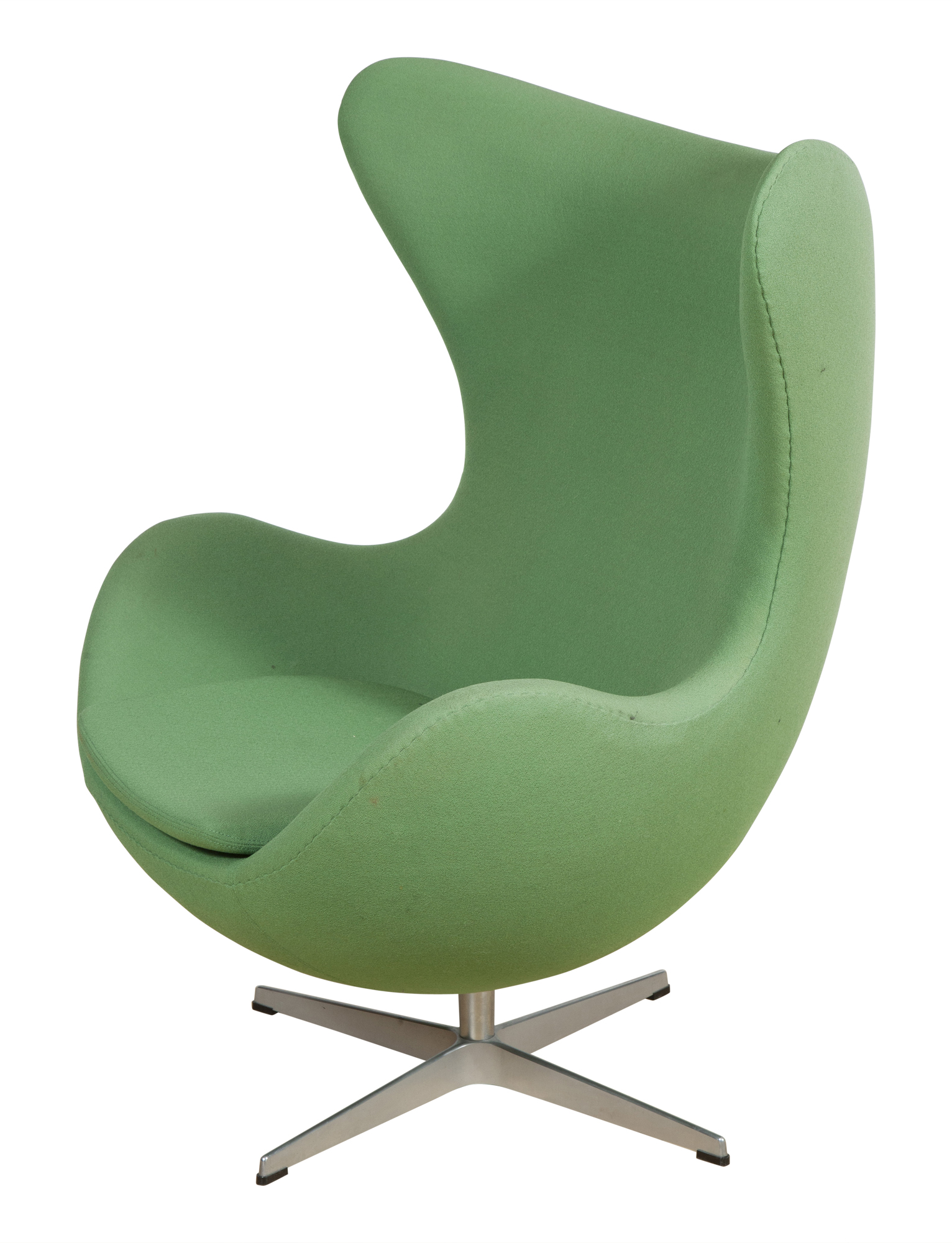 Lot image - Arne Jacobson Upholstered Egg Chair