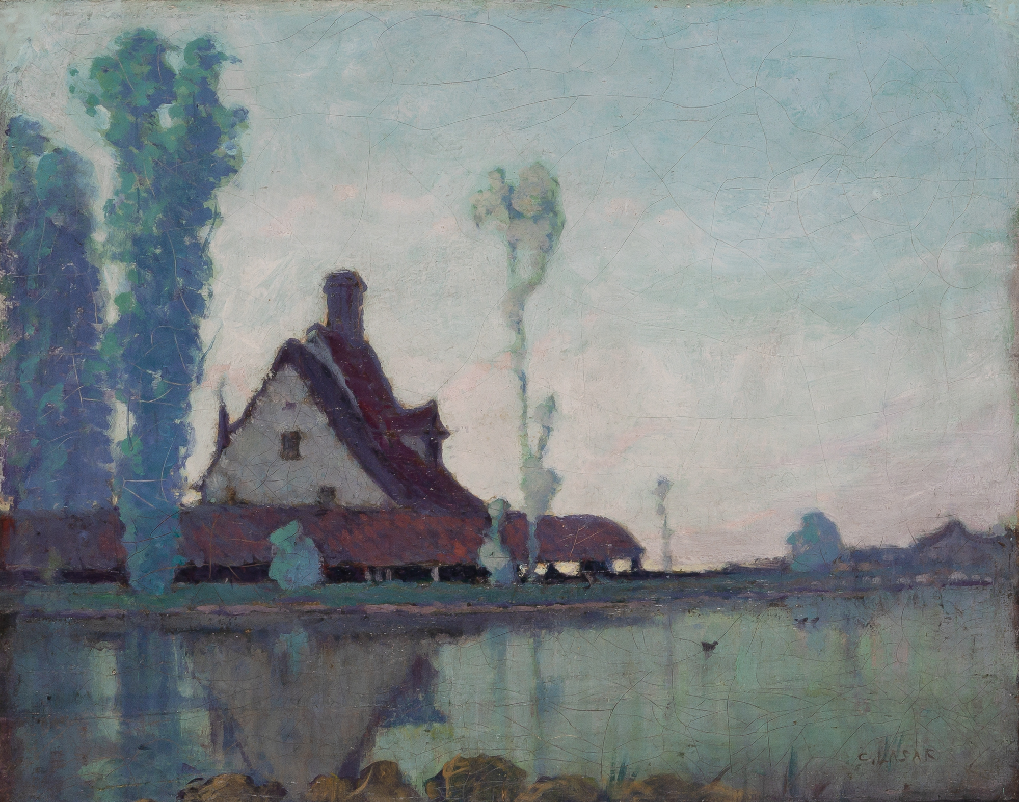 Lot image - Charles Augustus Lasar