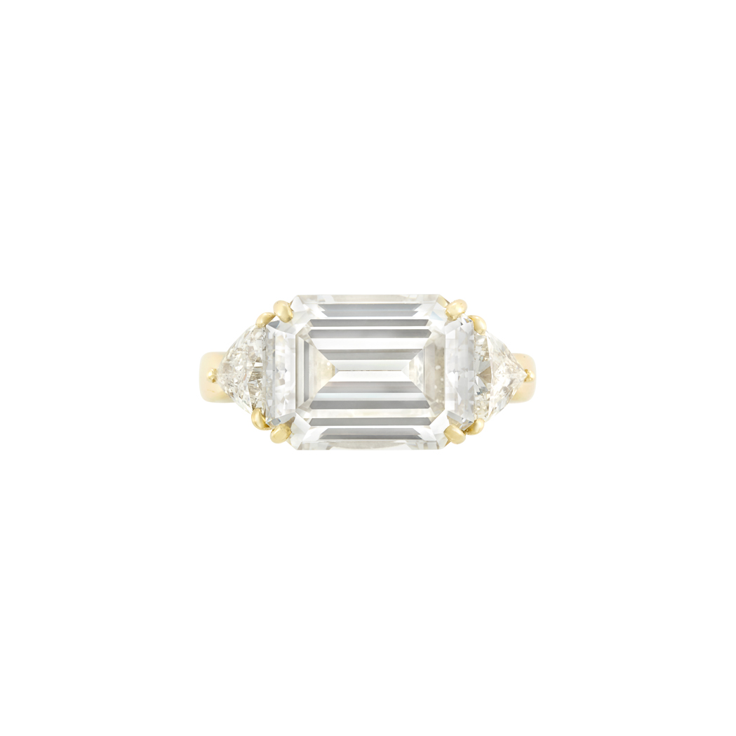 Lot image - Gold and Diamond Ring, Andrew Clunn