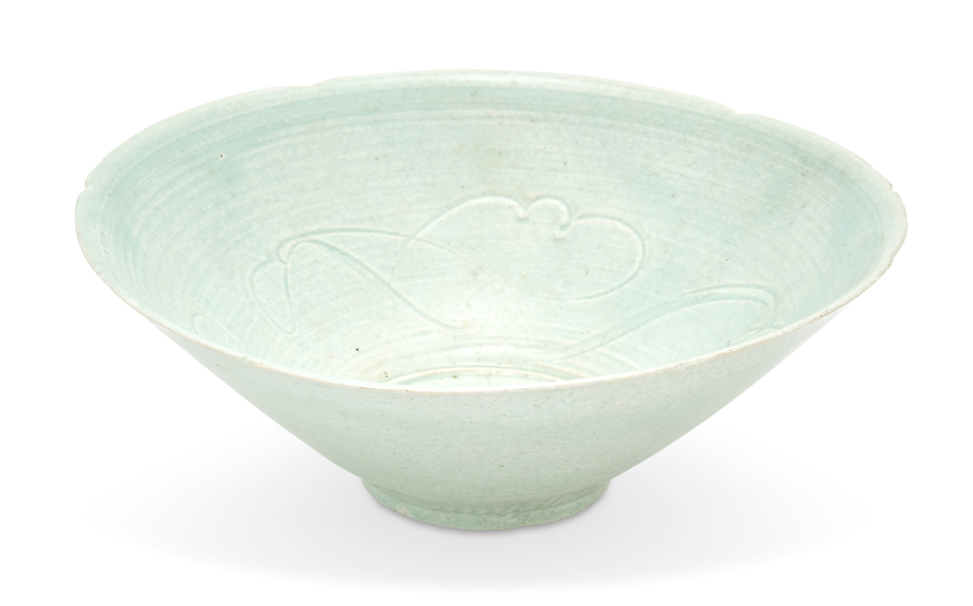 Lot image - A Chinese Qingbai-Type Conical Bowl