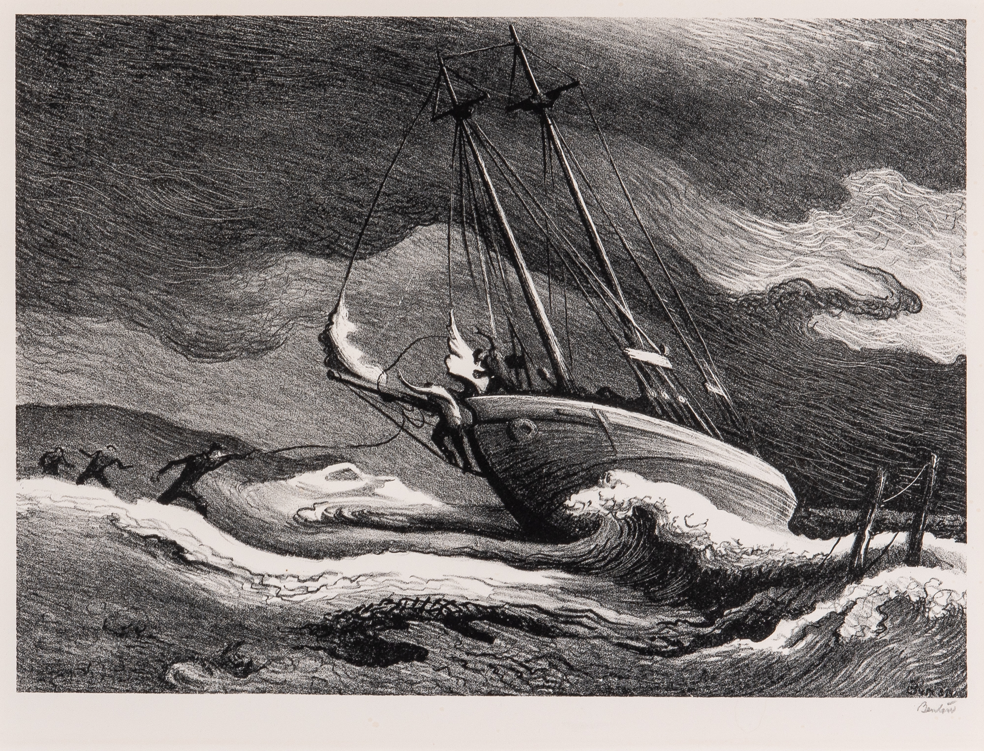 Lot image - Thomas Hart Benton (1889-1975)