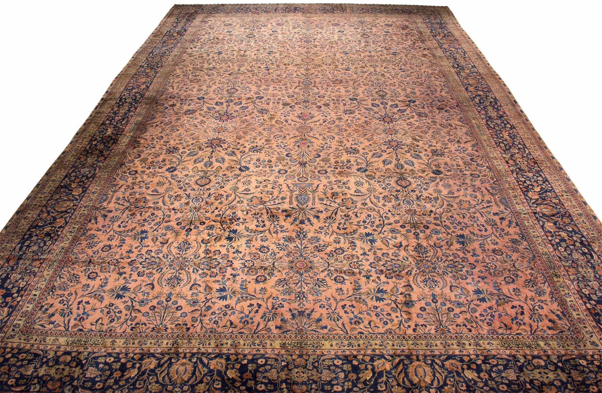 Lot image - Manchester Kashan Carpet