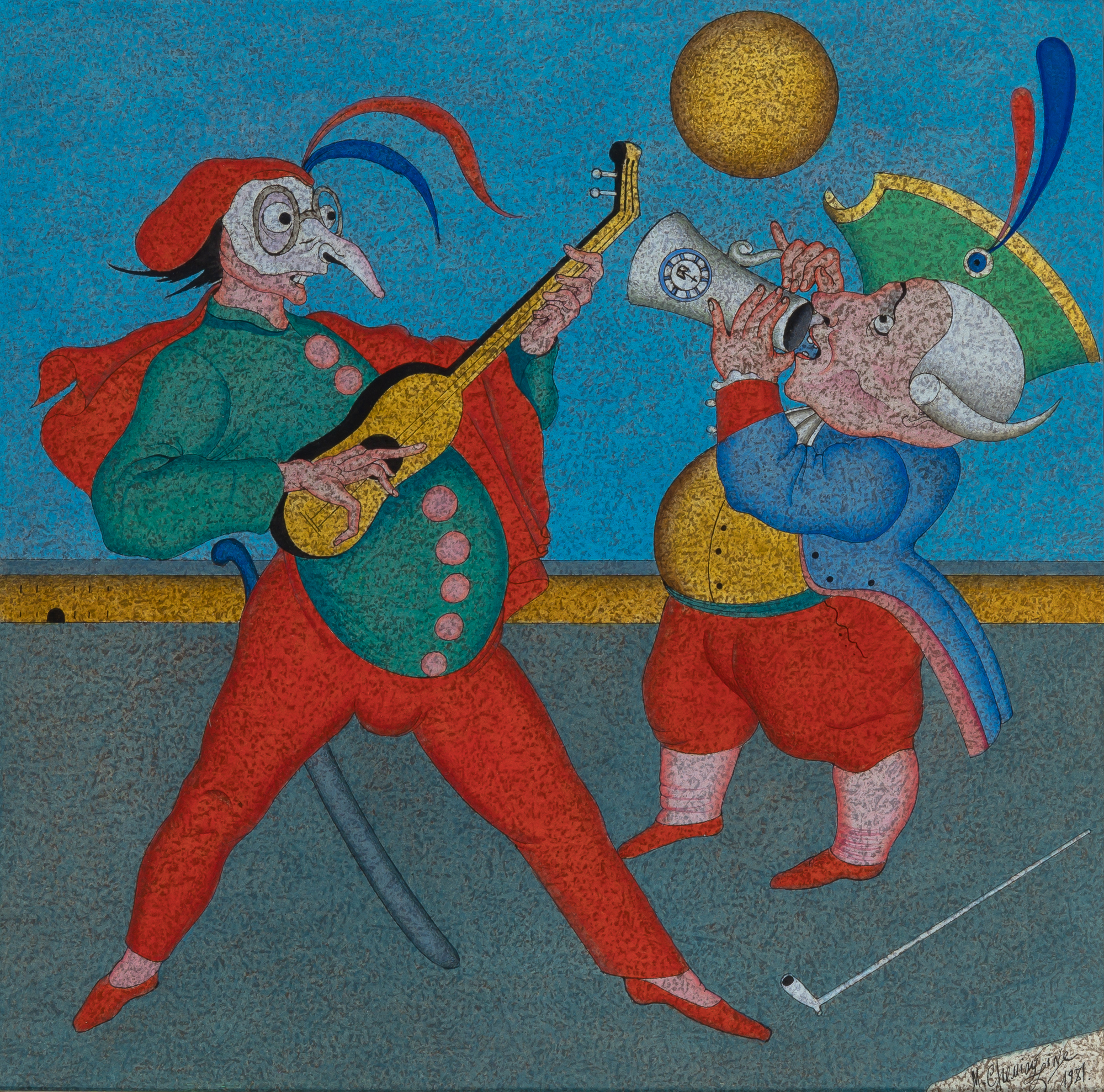 Lot image - Mihail Chemiakin