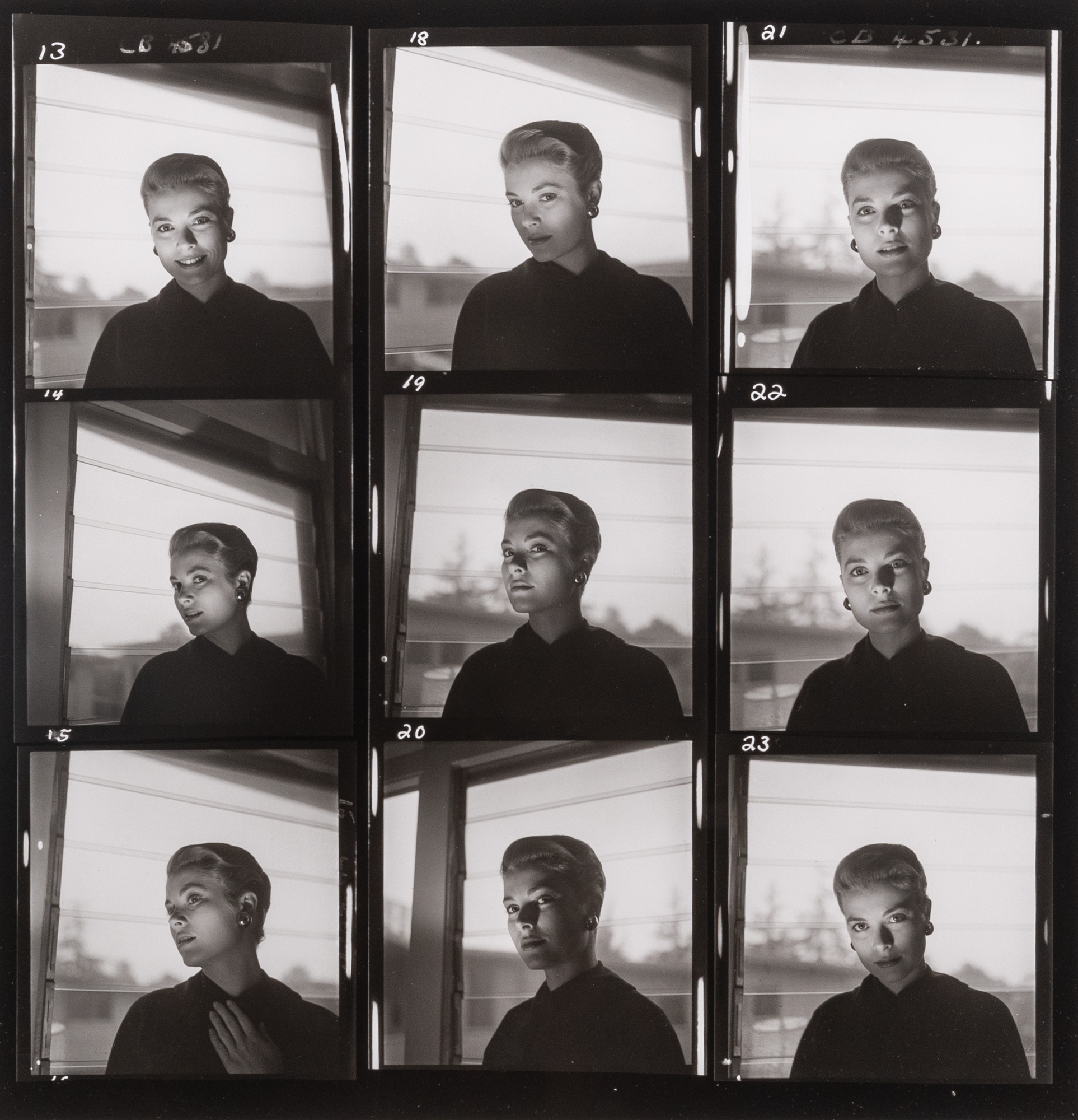 Lot image - BEATON, CECIL (1904-1980)  [Grace Kelly, 1954],