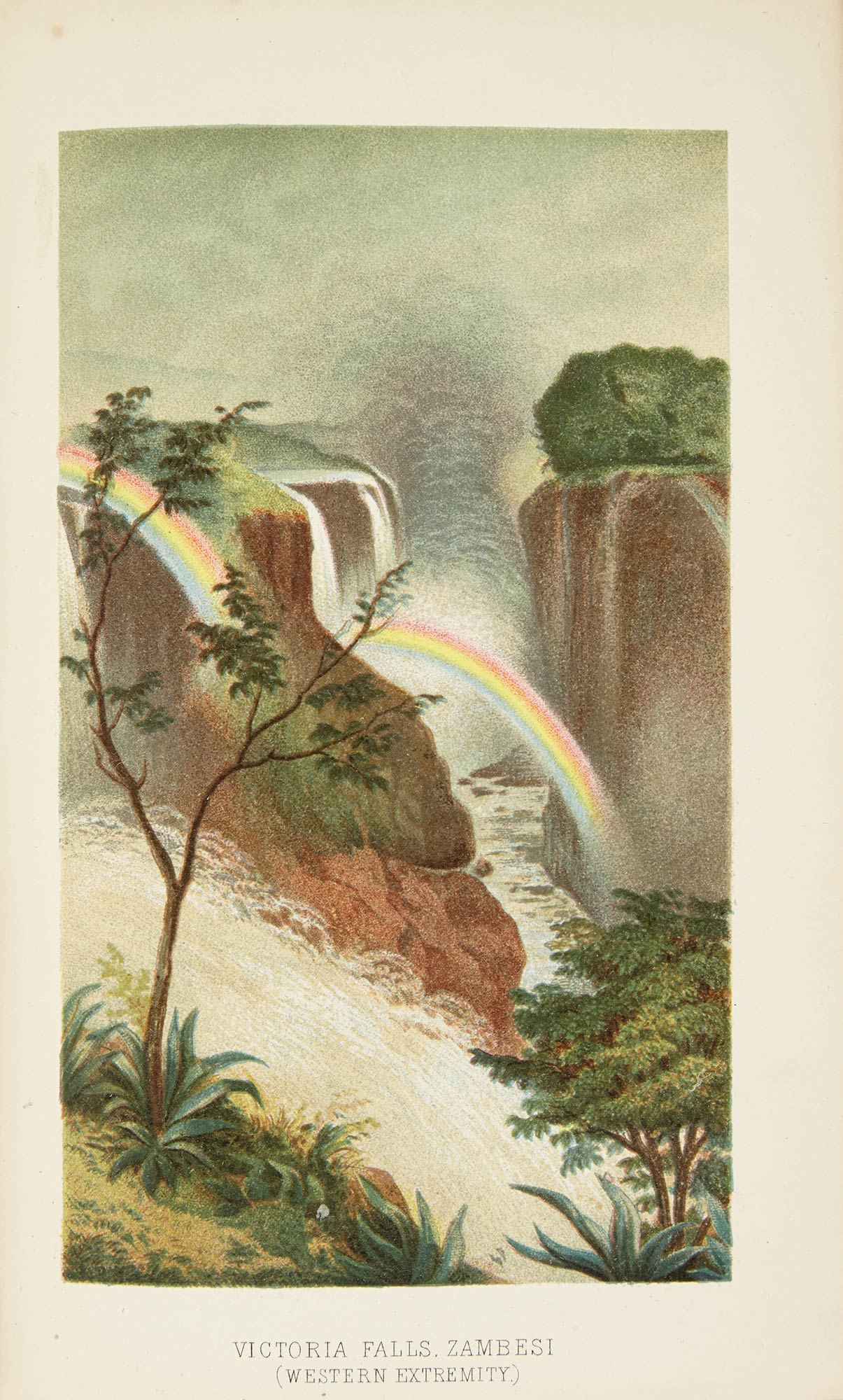 Lot image - OATES, FRANK  Matabele Land and the Victoria Falls.