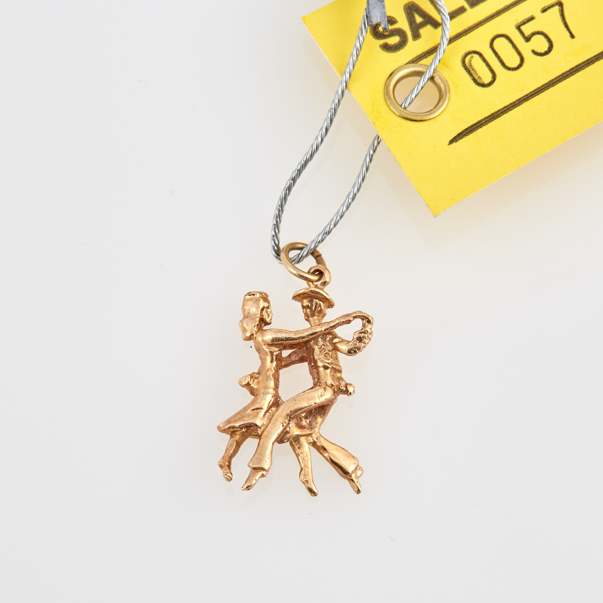 Lot image - Gold Pendant, 14K 2 dwt.