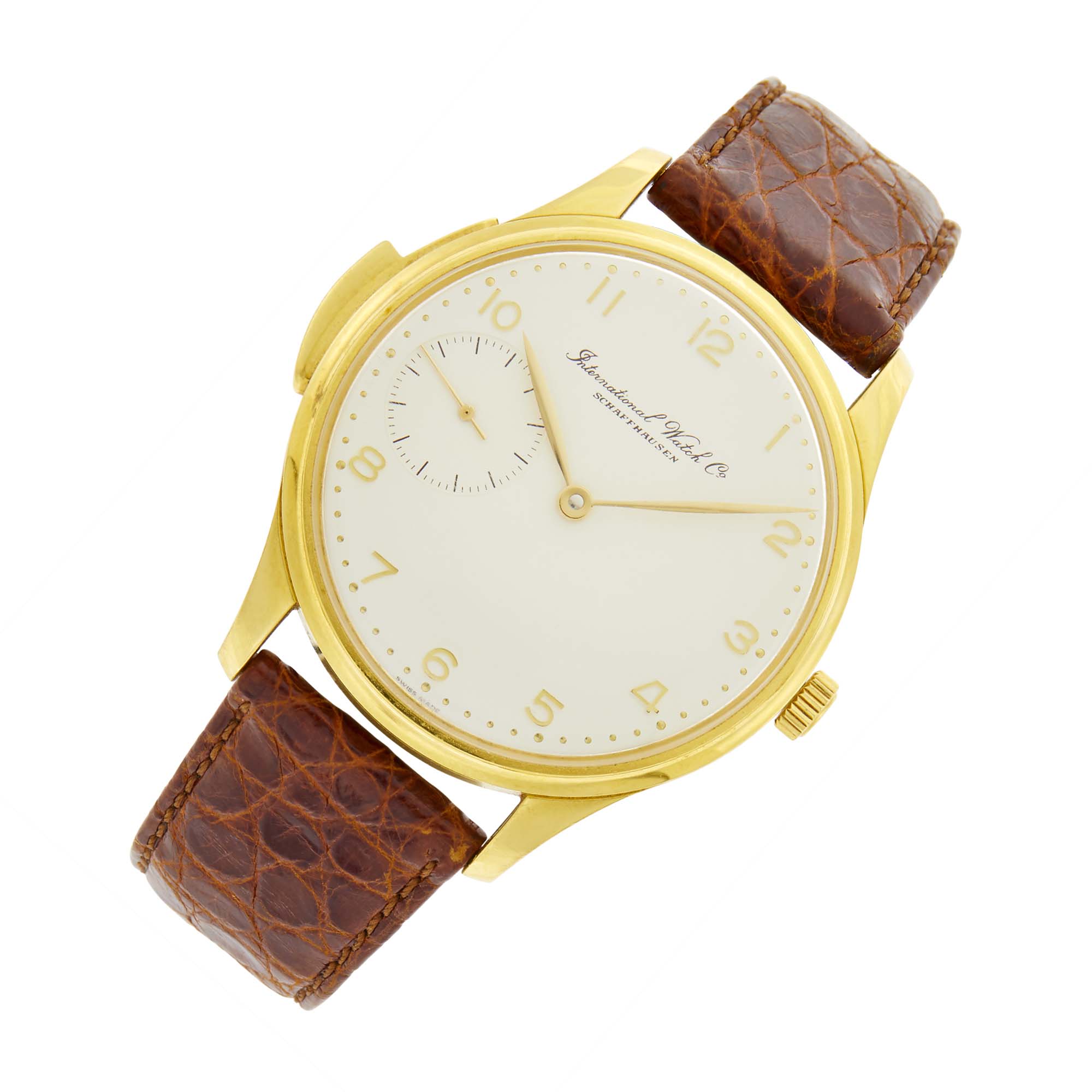 Lot image - International Watch Co. Gentlemans Gold Portuguese Minute Repeater Wristwatch, No. 003/250, Ref. IW524202