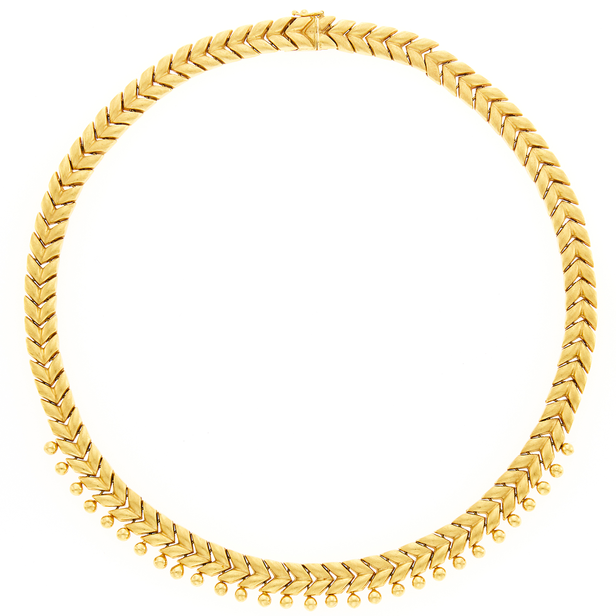 Lot image - Gold Necklace