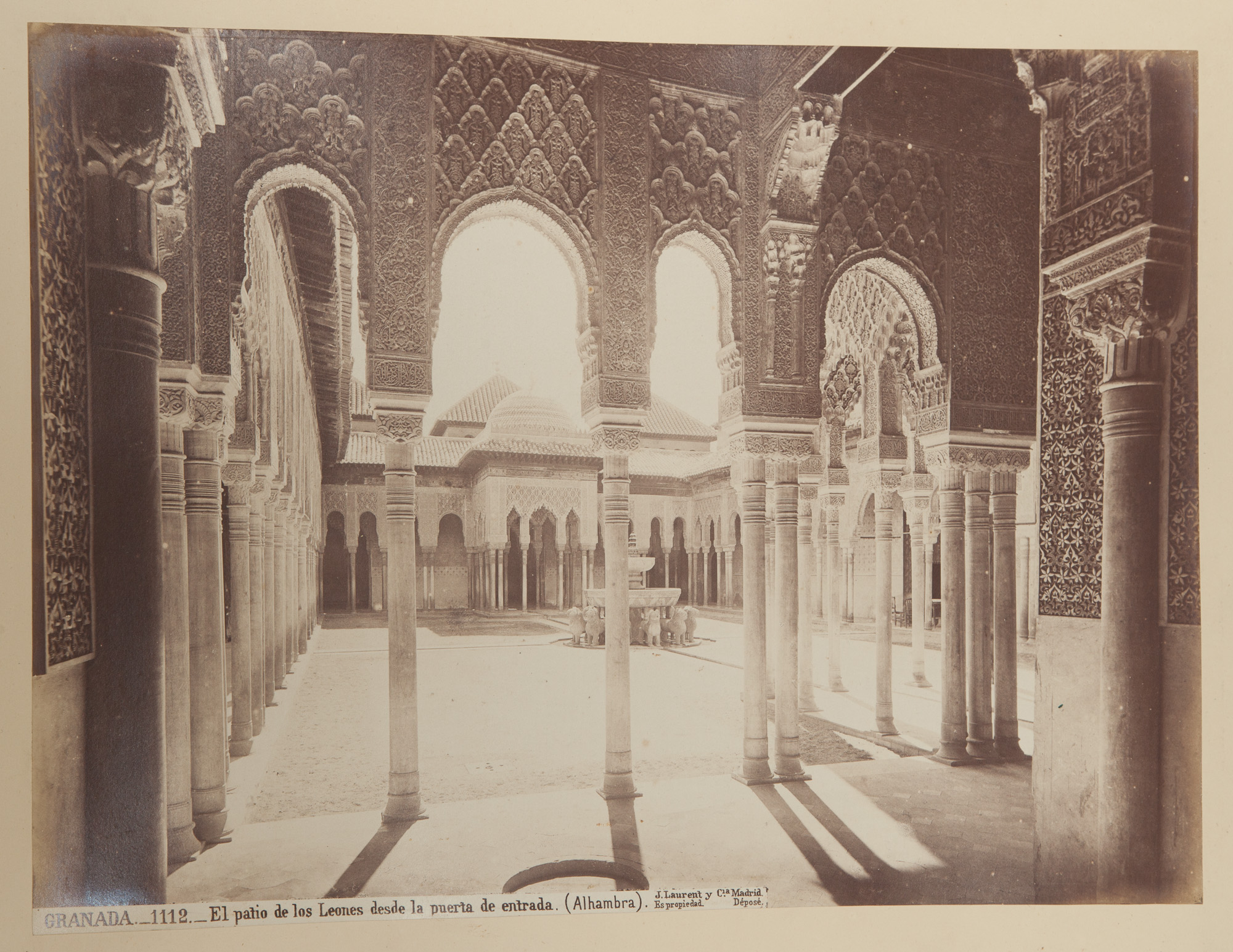 Lot image - PHOTOGRAPH ALBUMS  Two late 19th century photograph albums depicting sites in Europe.