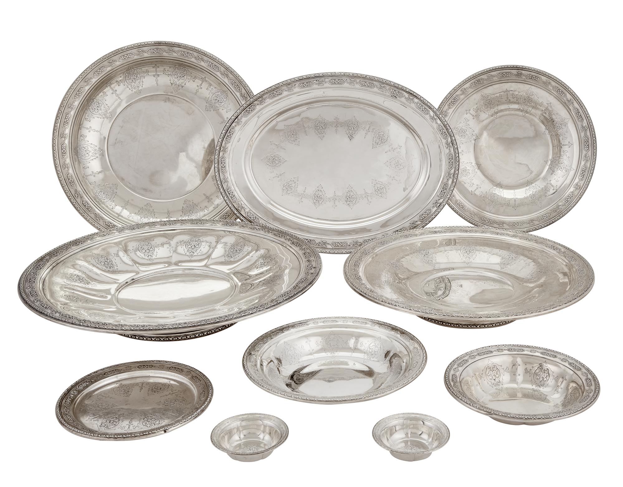 Lot image - Towle Sterling Silver Louis XIV