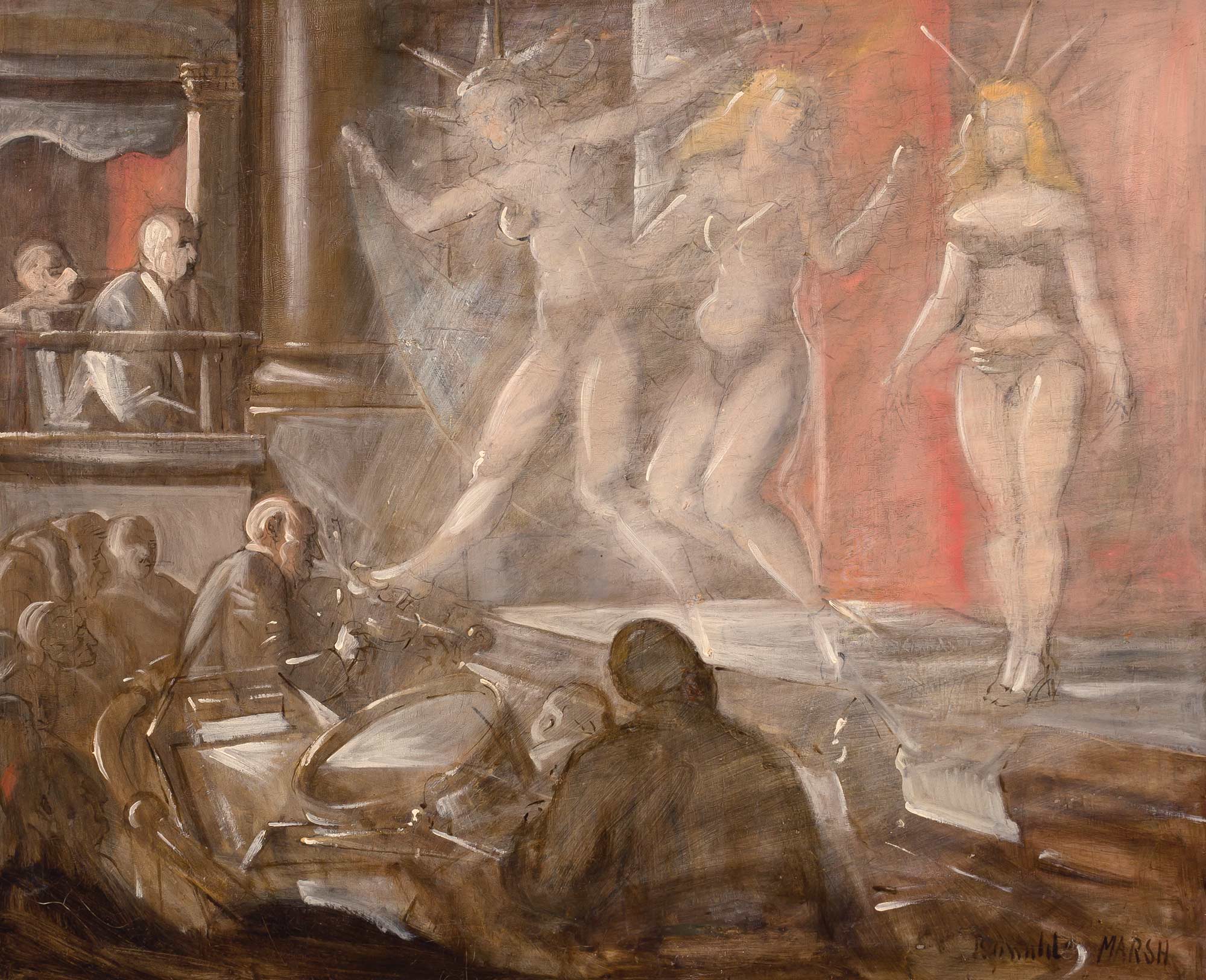 Lot image - Reginald Marsh