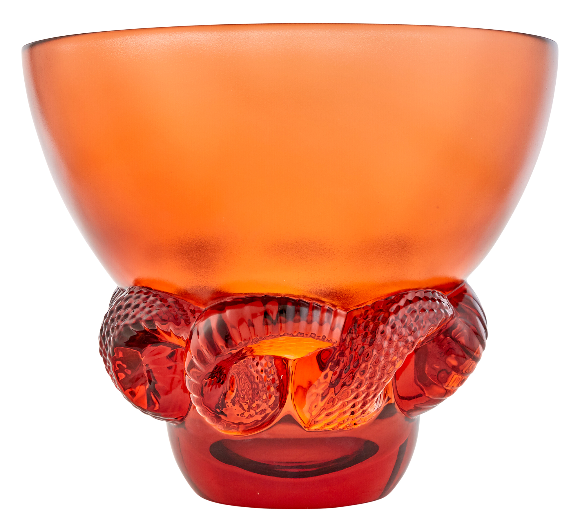 Lot image - Lalique Molded Glass Boa