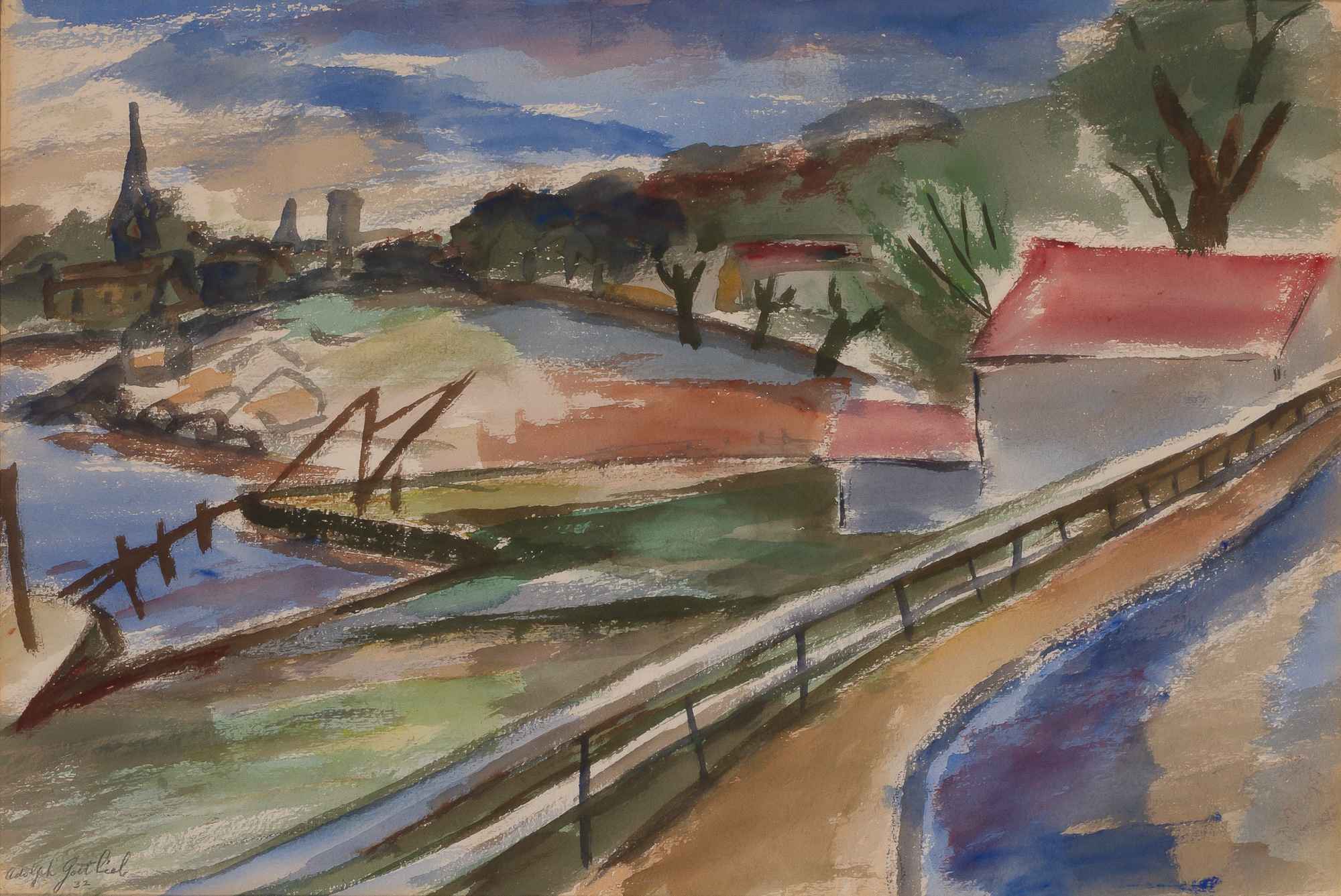 Lot image - Adolph Gottlieb