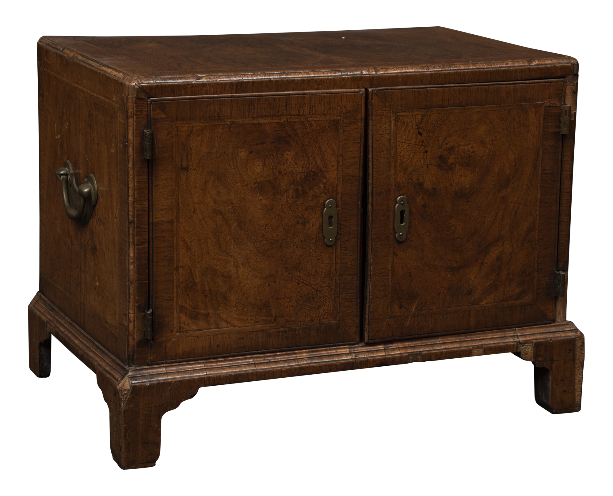 Lot image - George I Walnut Table Cabinet
