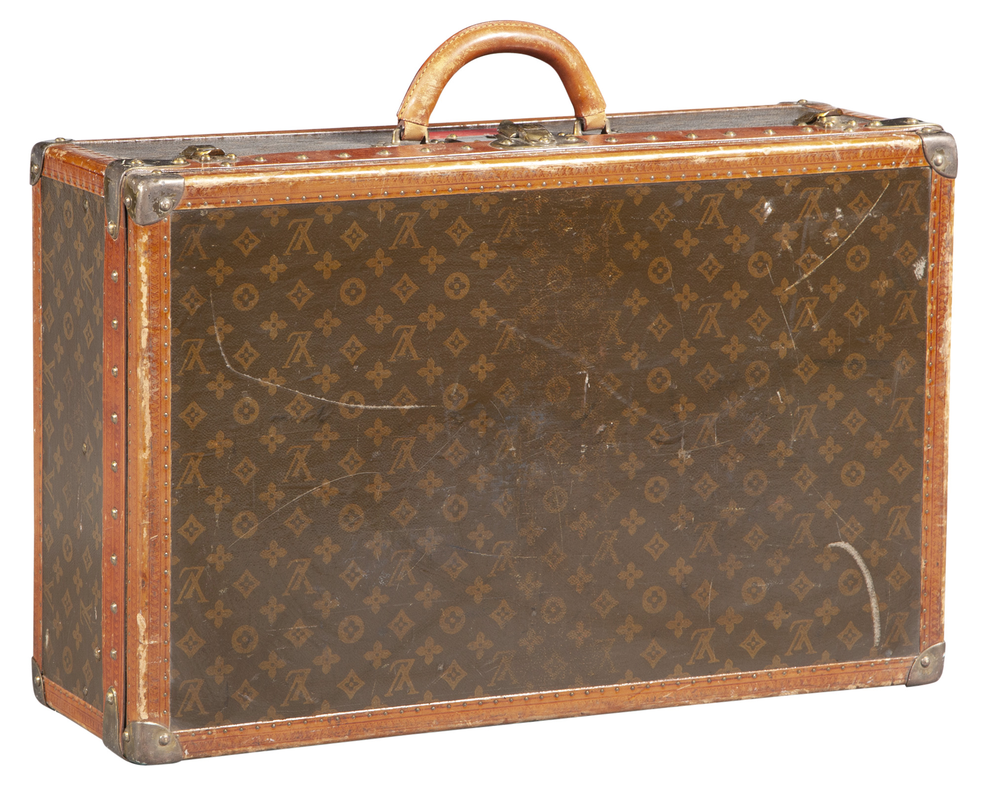 Lot image - Louis Vuitton Monogram Canvas Hard Suitcase