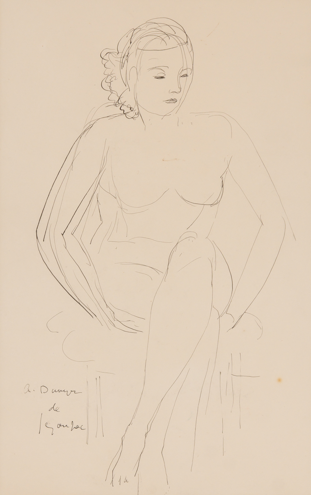 Lot image - Andre Albert Marie Dunoyer de Segonzac