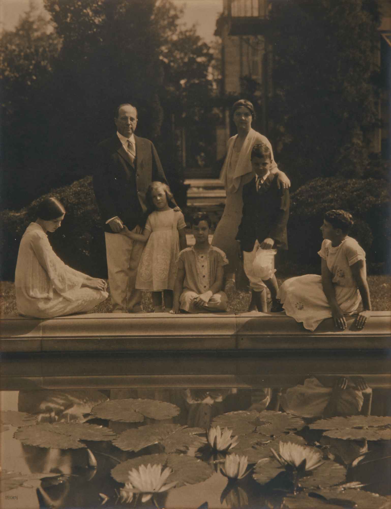 Lot image - STEICHEN, EDWARD (1879-1973)  The Meyer family,