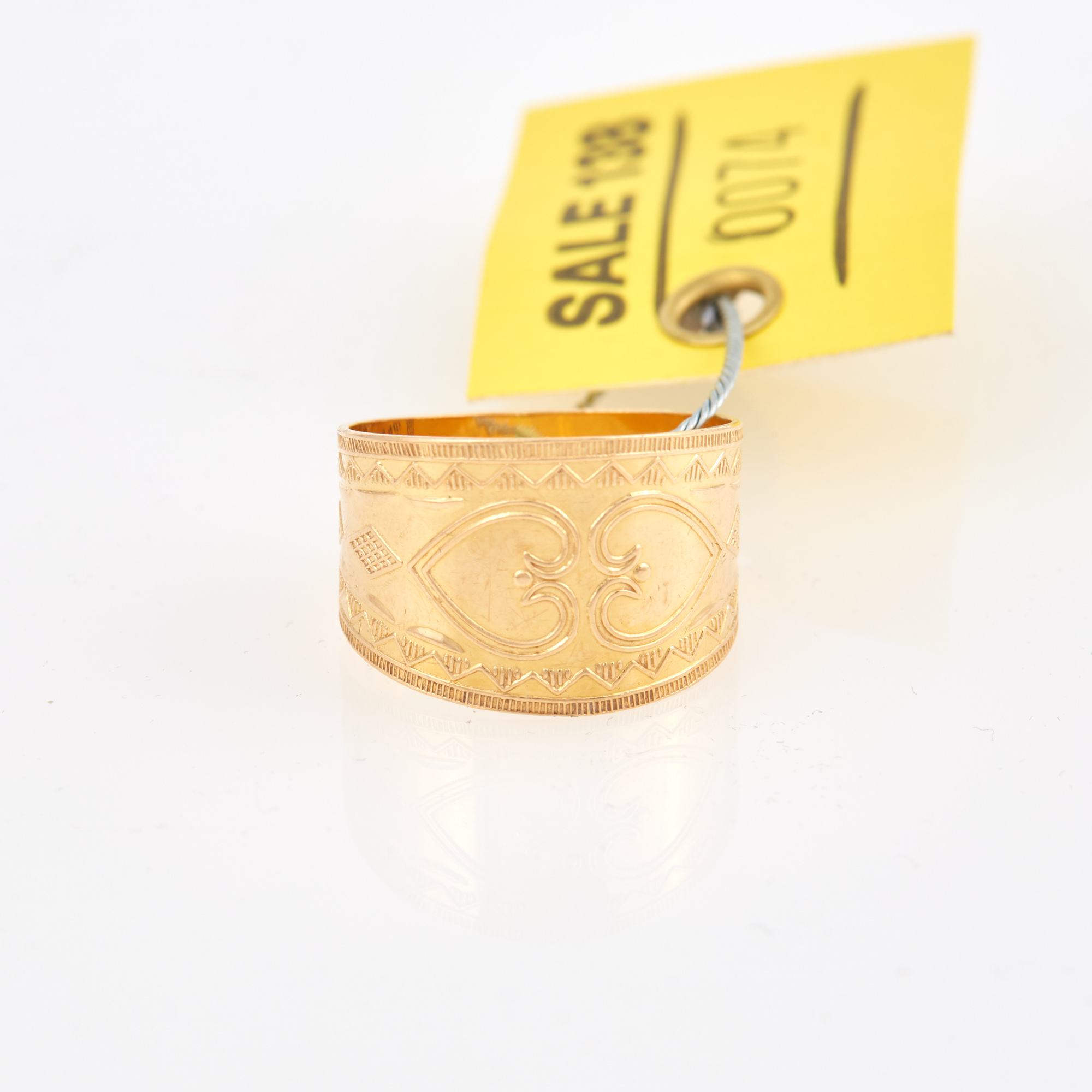 Lot image - Gold Ring, 18K 3 dwt.
