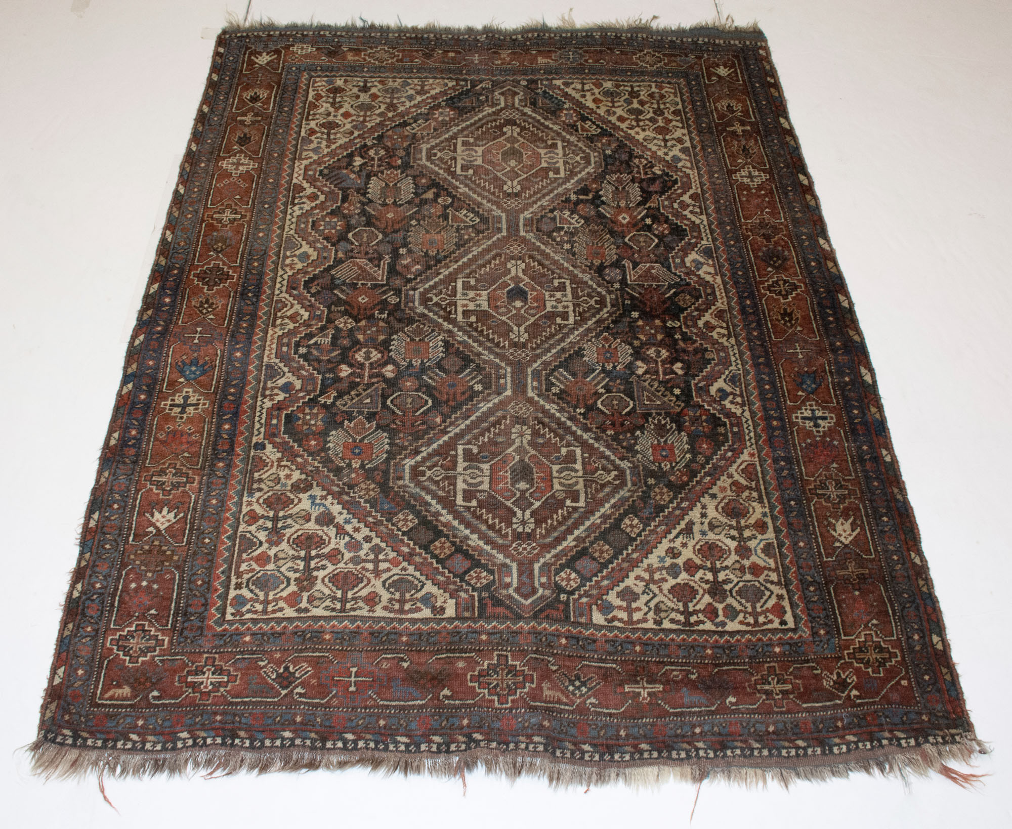 Lot image - Qashqai Rug