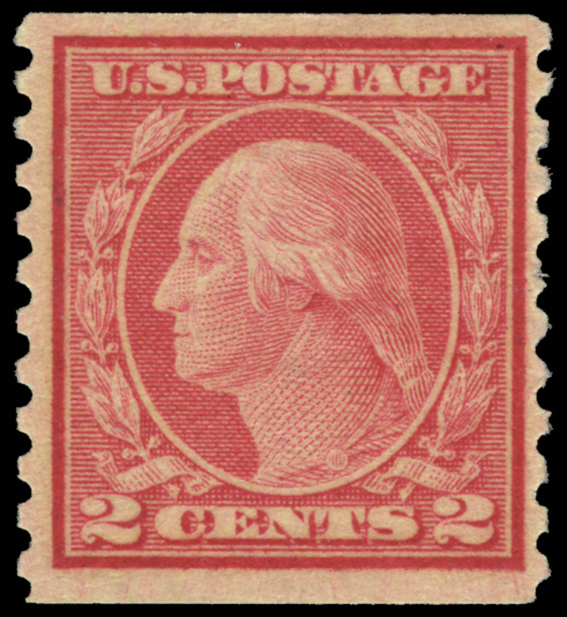 Lot image - United States 1916 2 Cents Type II Coil Scott 491