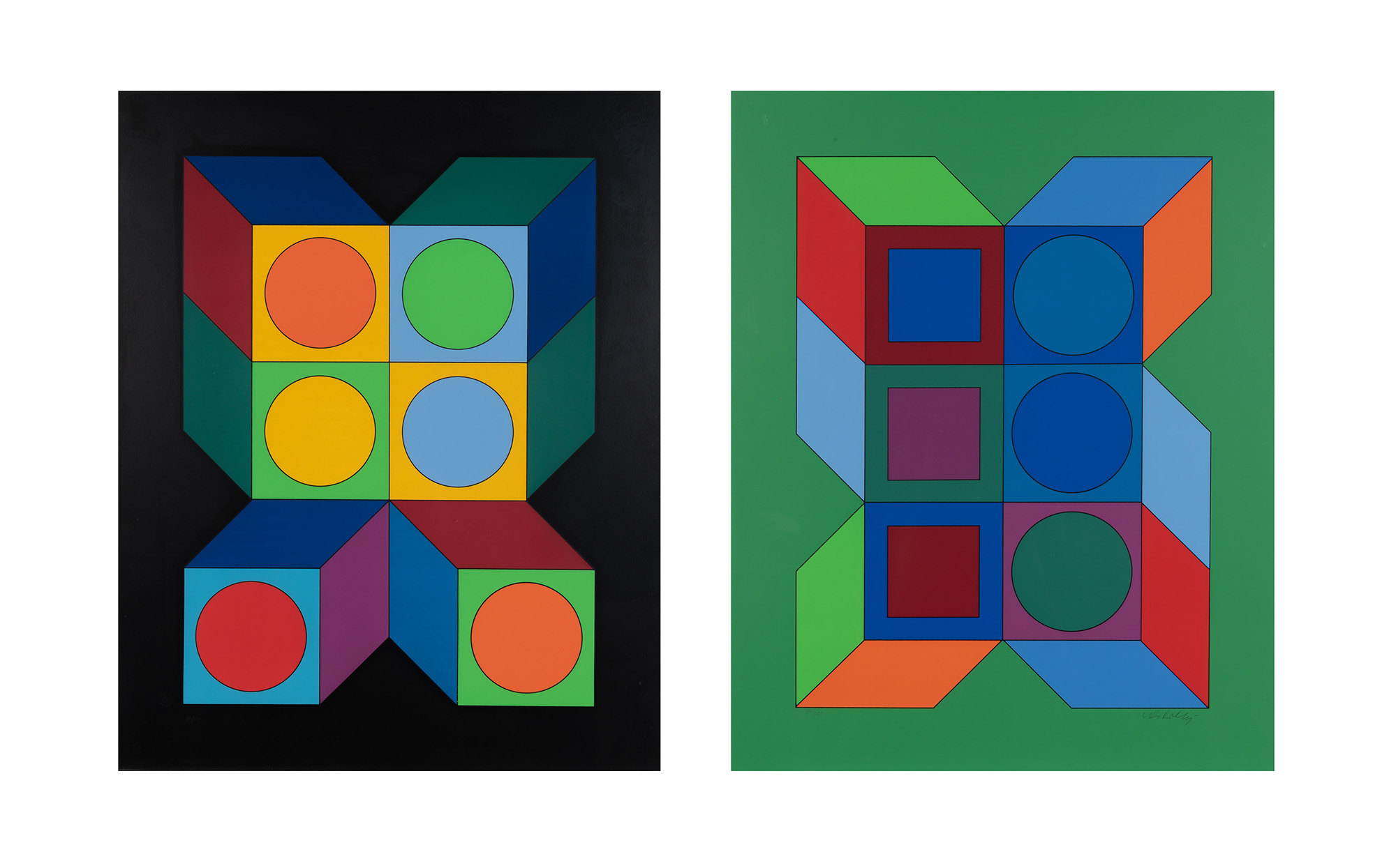 Lot image - Victor Vasarely (1906-1997)
