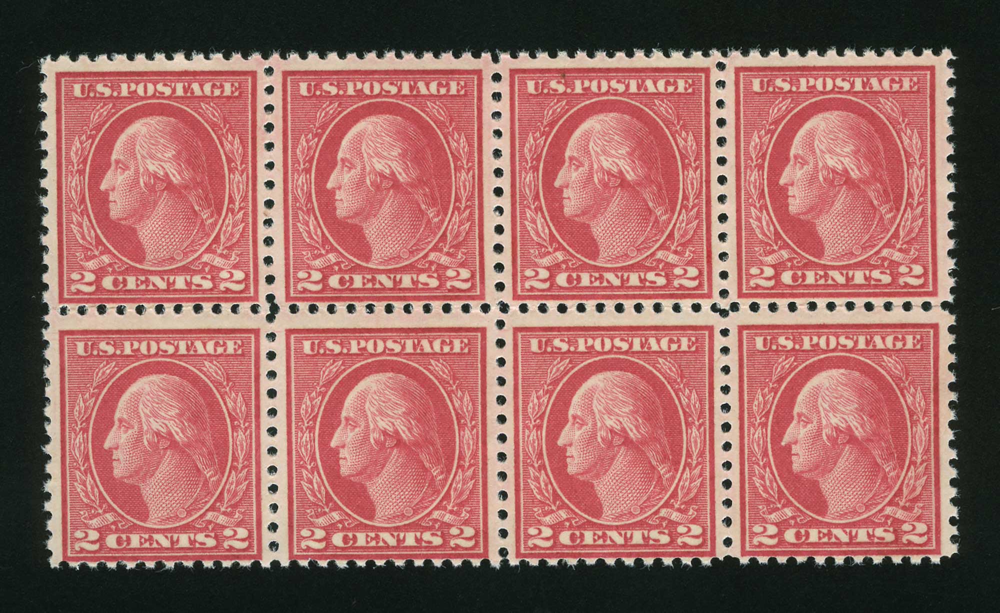 Lot image - United States 1917 2 Cents Deep Rose Scott 500