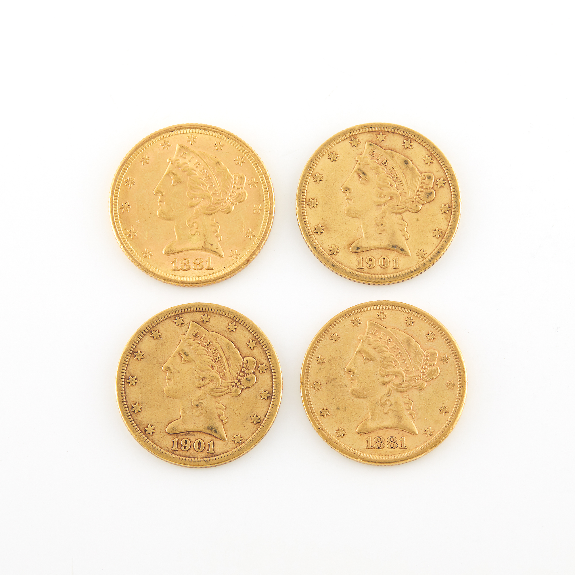 Lot image - United States $5 Liberty Head