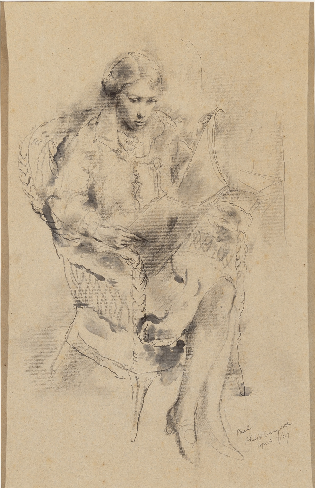 Lot image - Philip Howard Evergood