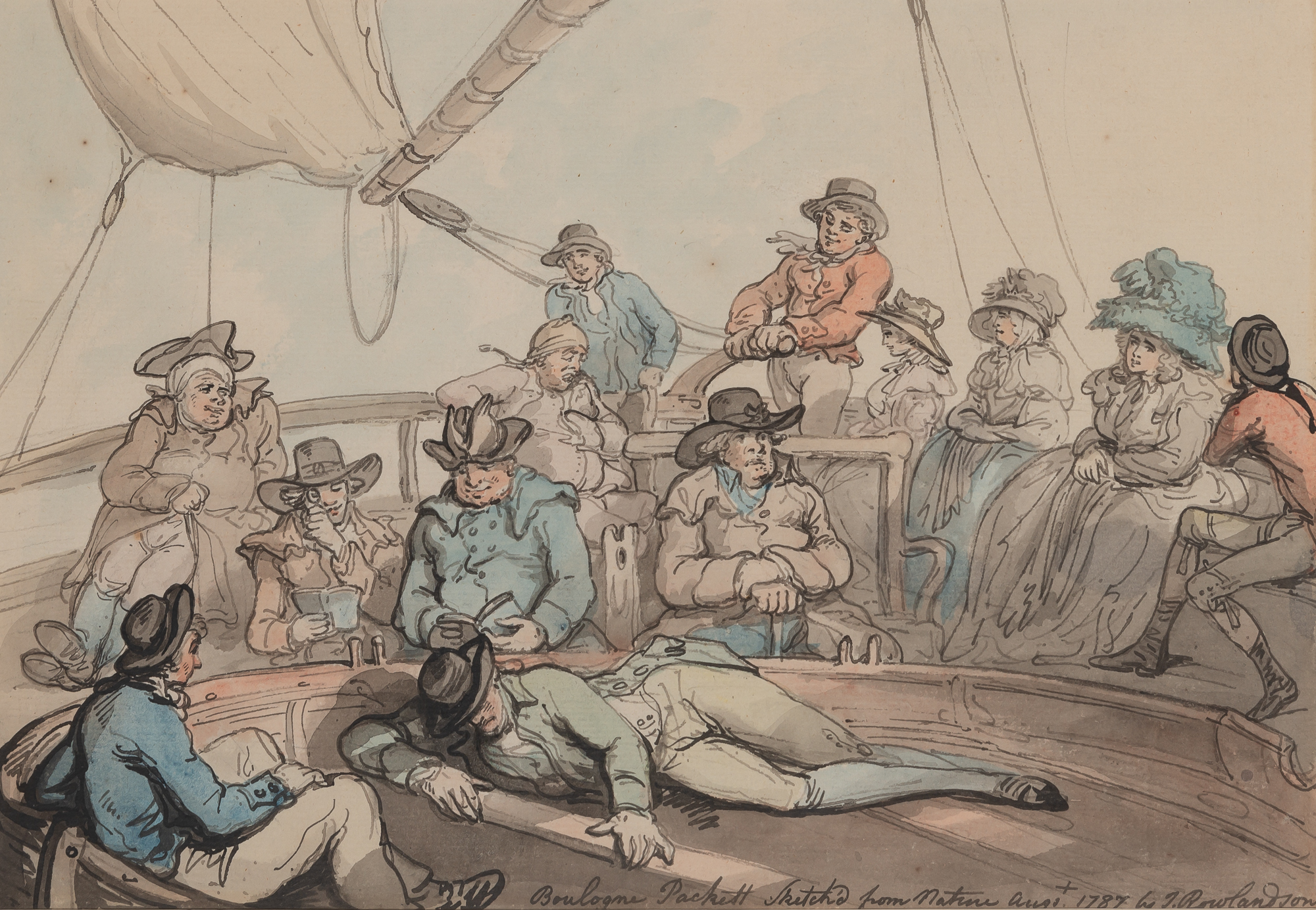 Lot image - Thomas Rowlandson