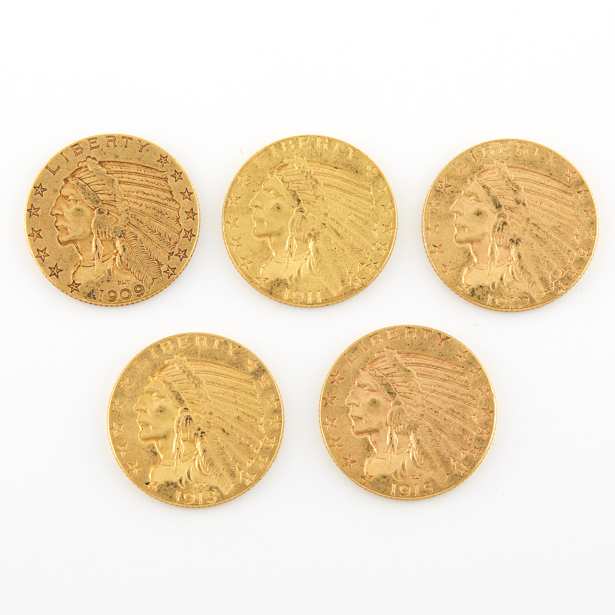 Lot image - United States $5 Indian Head