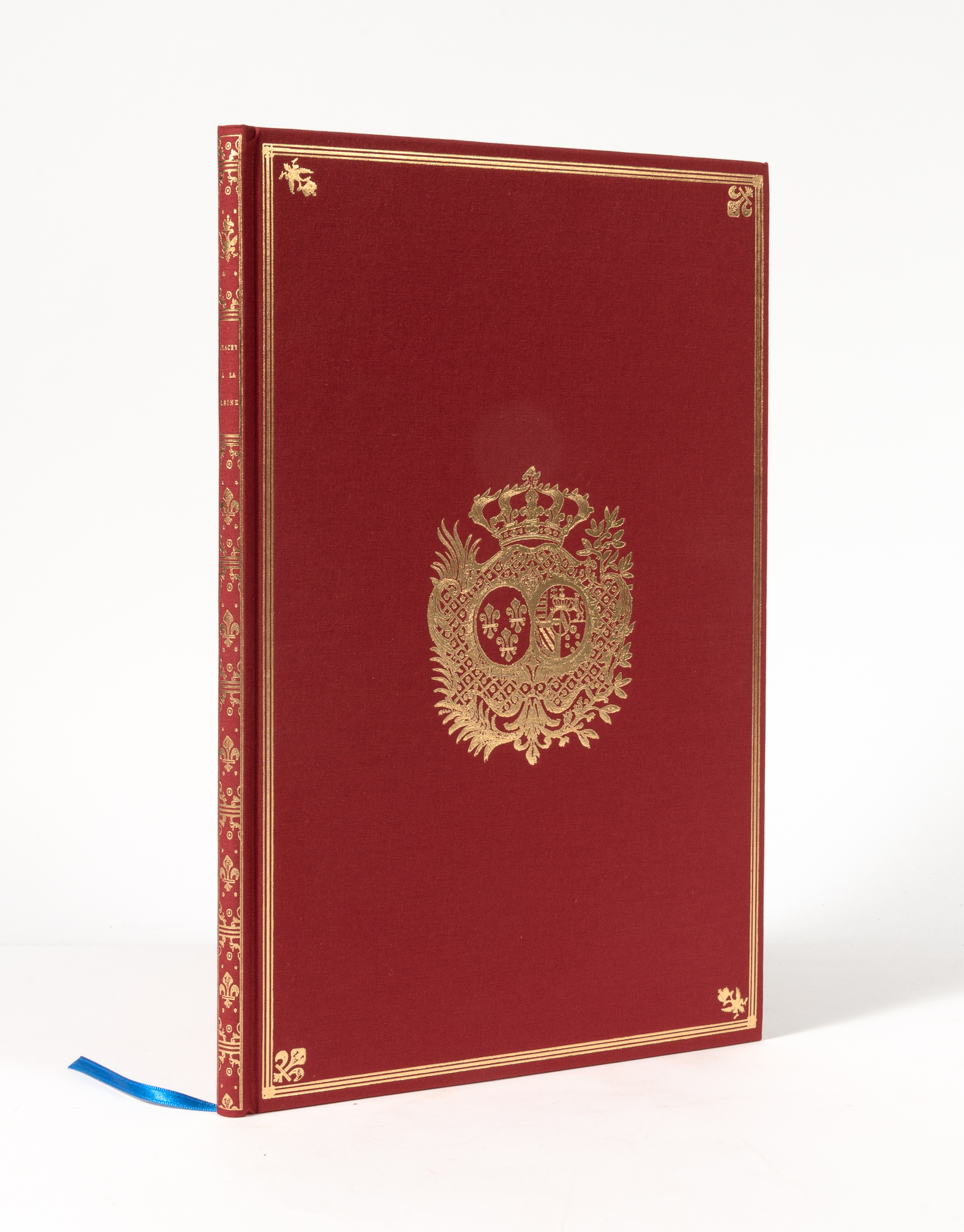 Lot image - [THE ROXBURGHE CLUB]  WRIGHTSMAN, JAYNE; with a preface by NEIL MACGREGOR. Placets de lofficier Desbans.