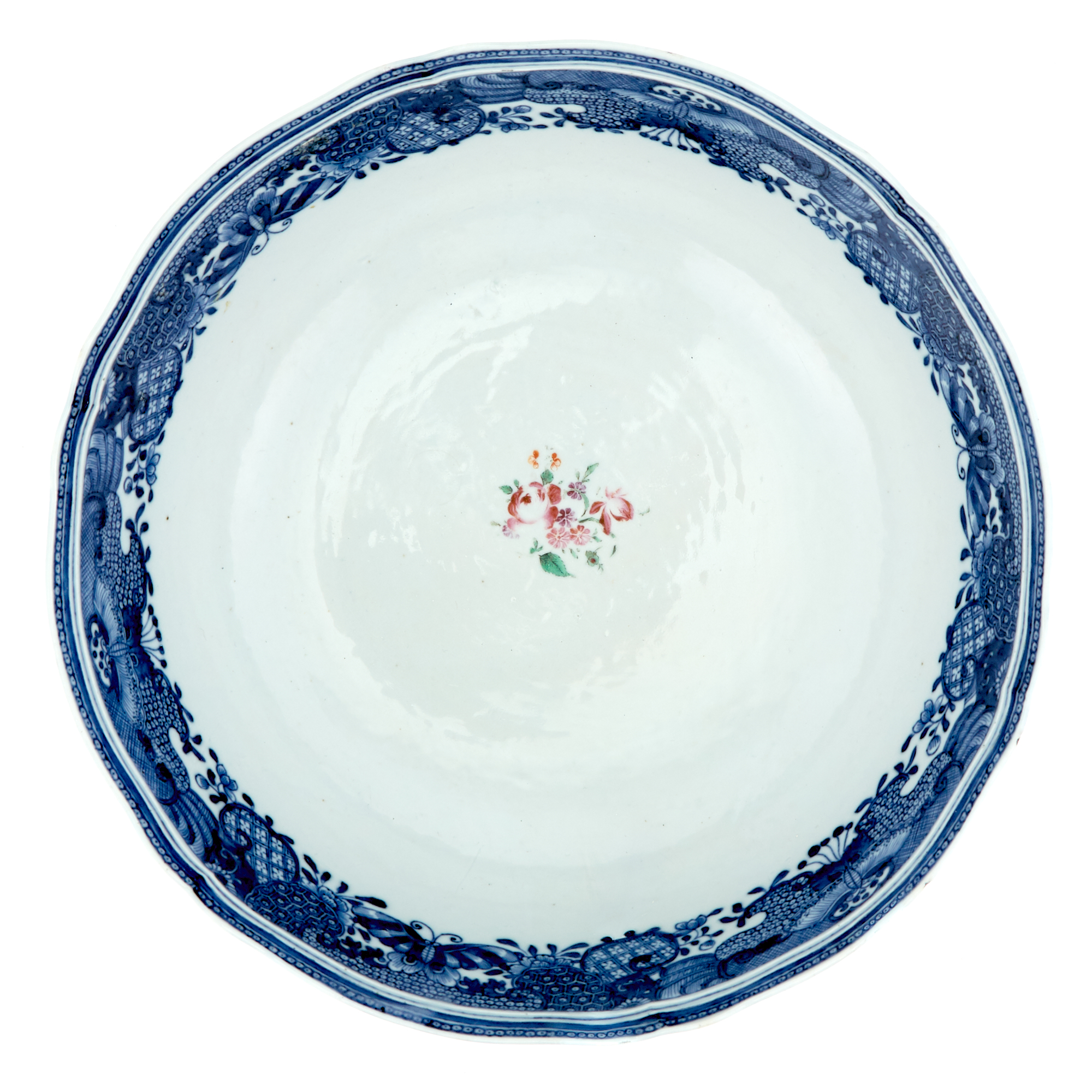 Lot image - An Assembled Group of Chinese Export Porcelain Serving Articles