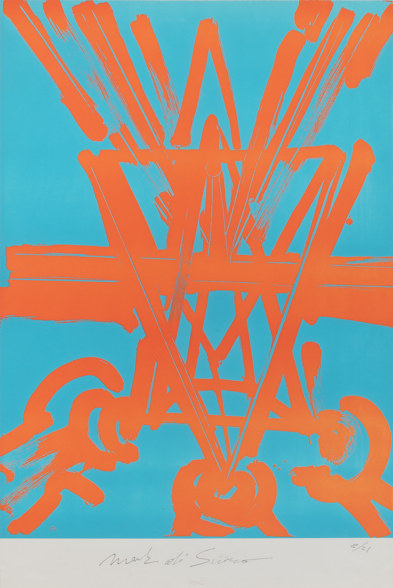 Lot image - Mark di Suvero (b. 1933)