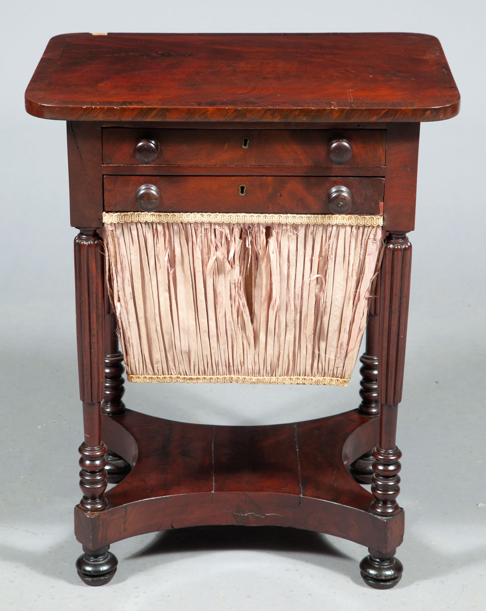 Lot image - Classical Mahogany Work Table