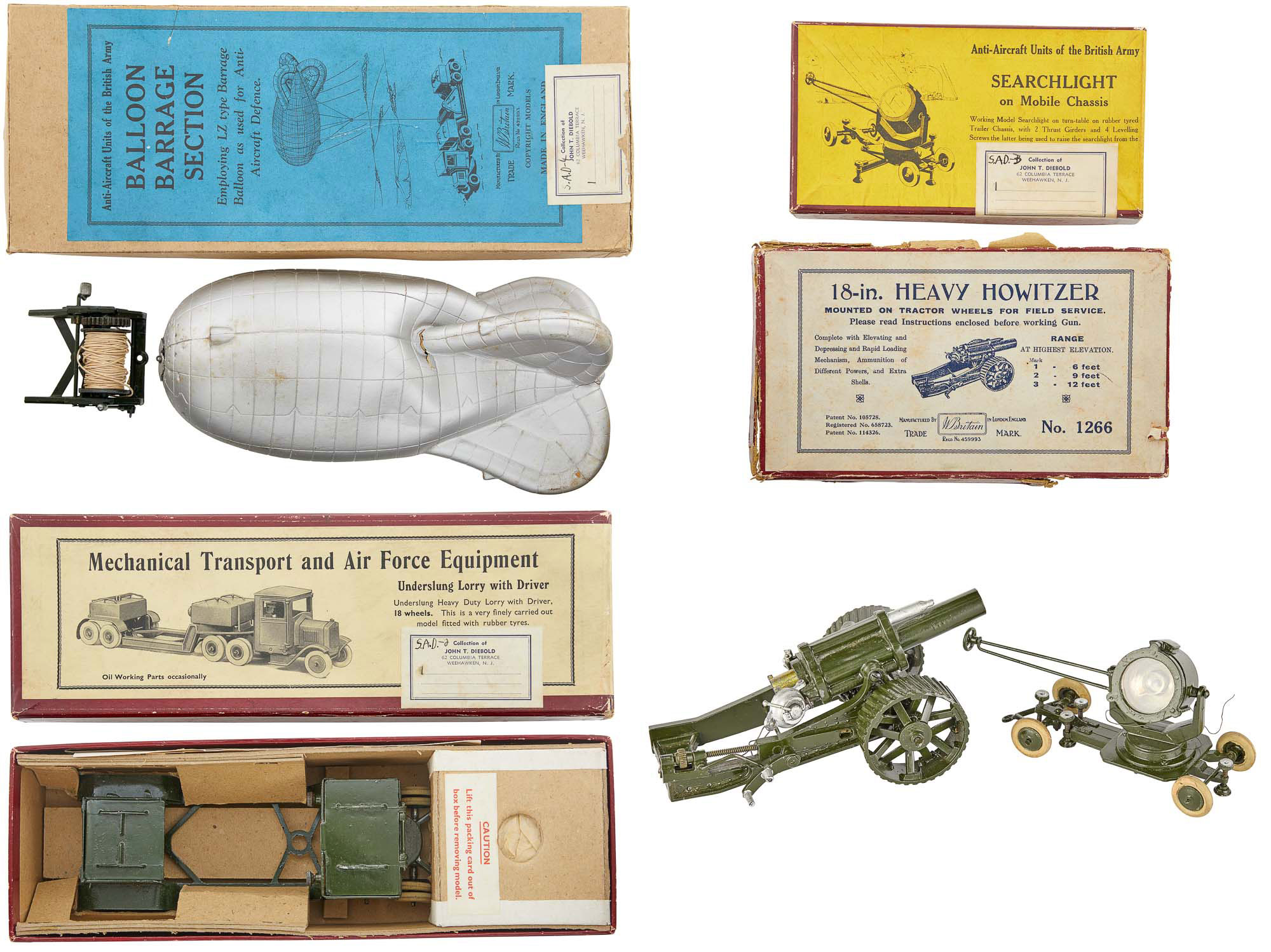 Lot image - Britains Military Equipment