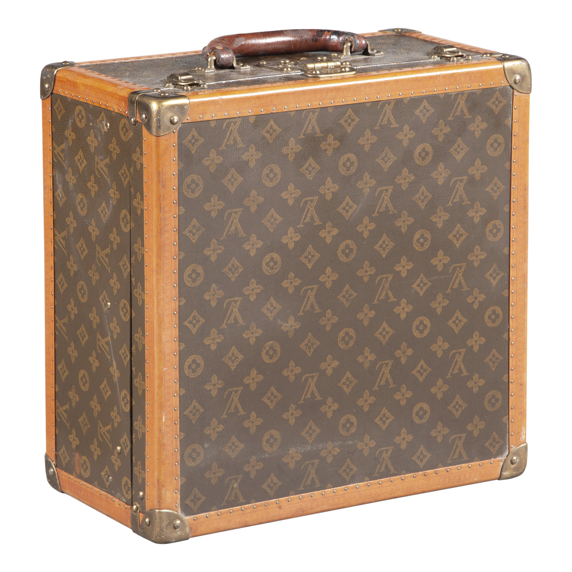 Lot image - Louis Vuitton Monogram Canvas Hat Box
