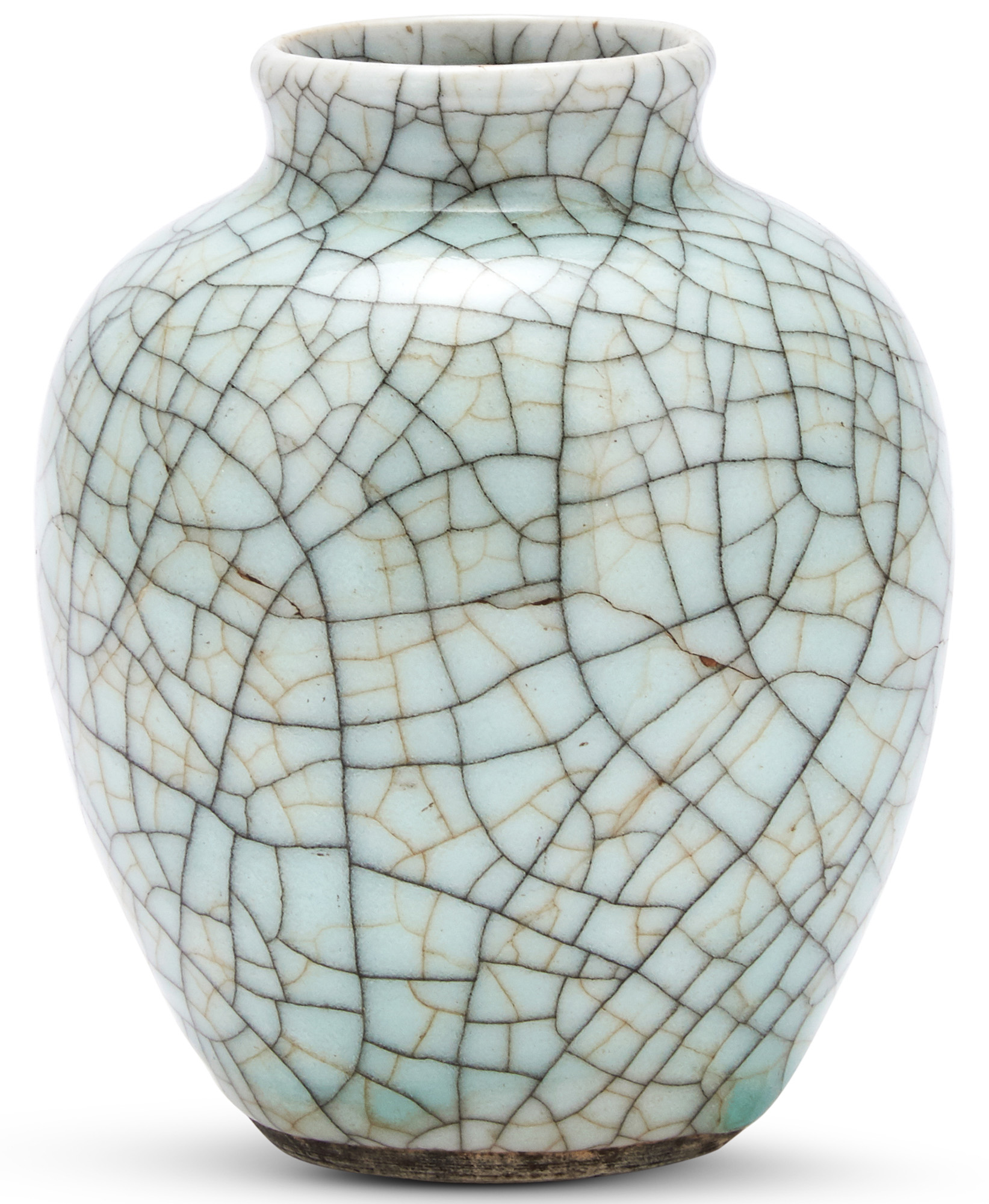 Lot image - A Chinese Ge-Type Porcelain Jar