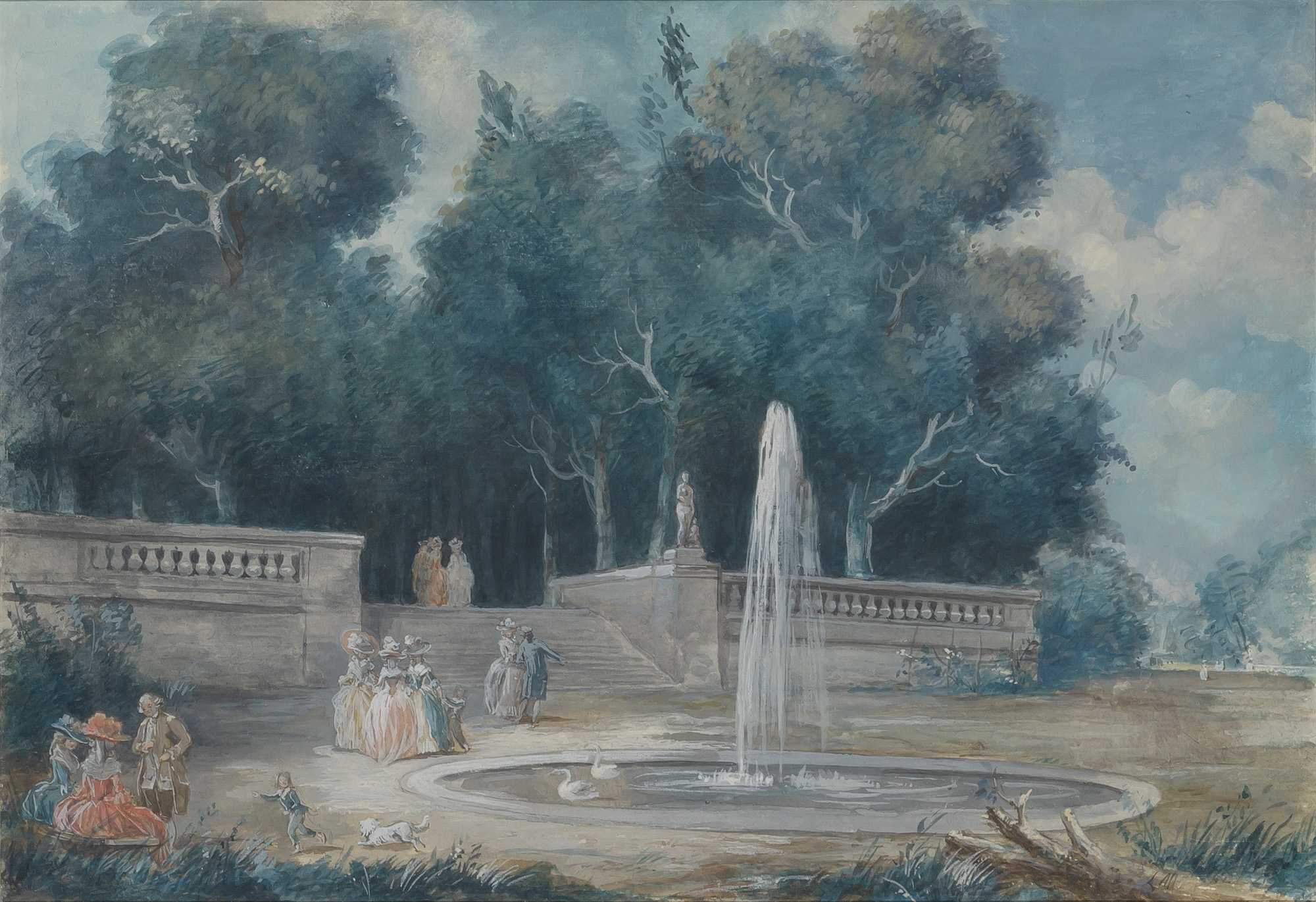 Lot image - Louis-Gabriel Moreau, called Moreau lAine