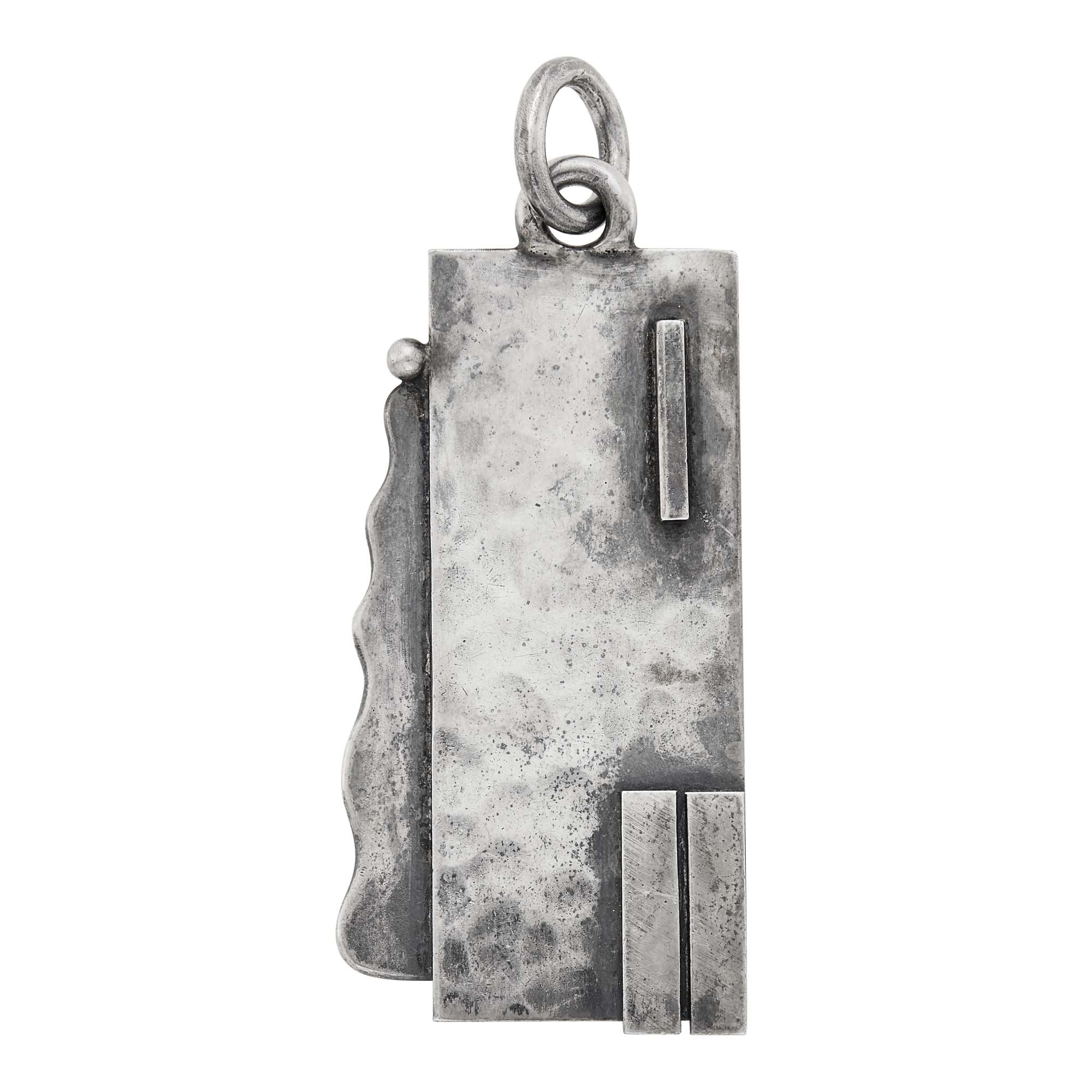 Lot image - Jean Després Silver Pendant, France