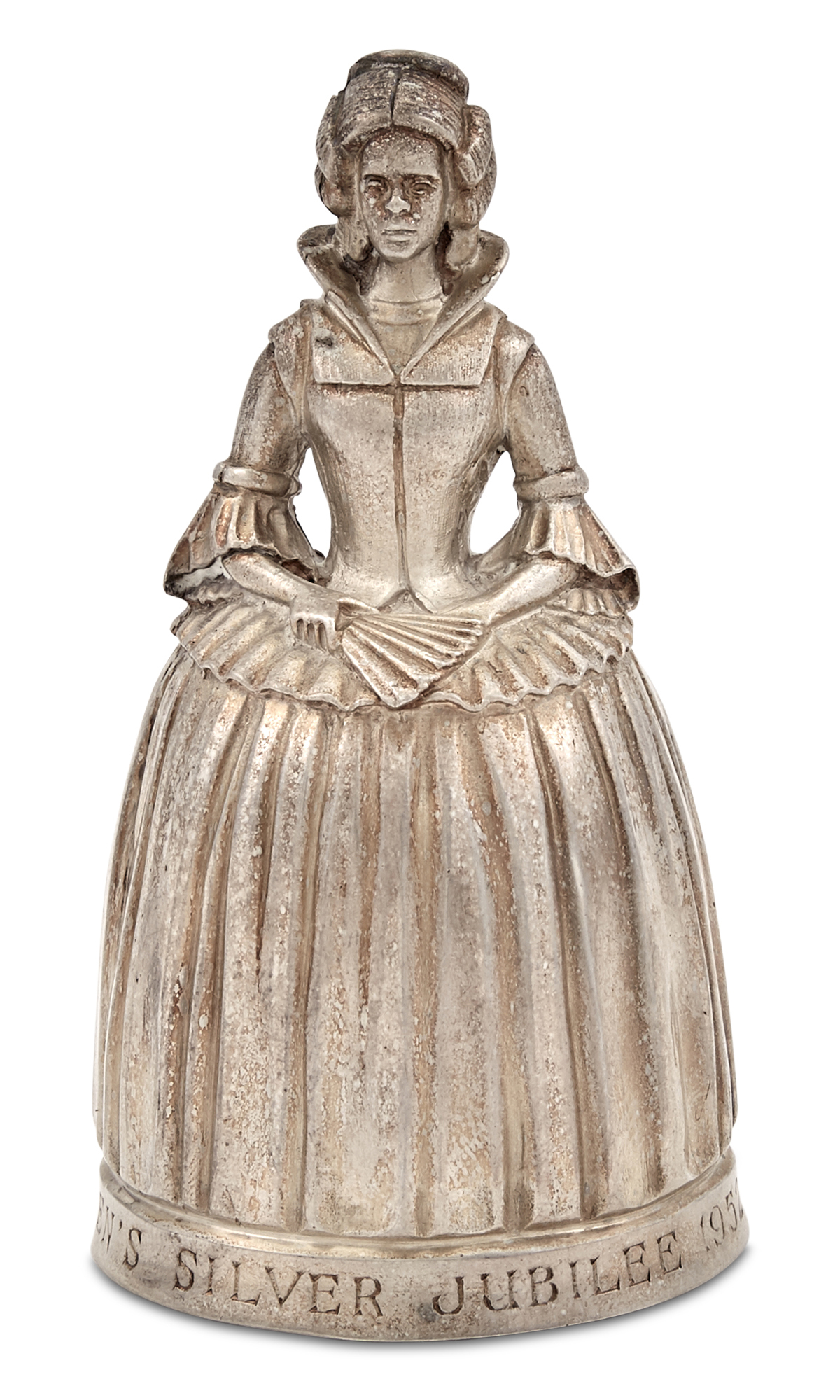 Lot image - Asprey Sterling Silver Silver Jubilee Table Bell