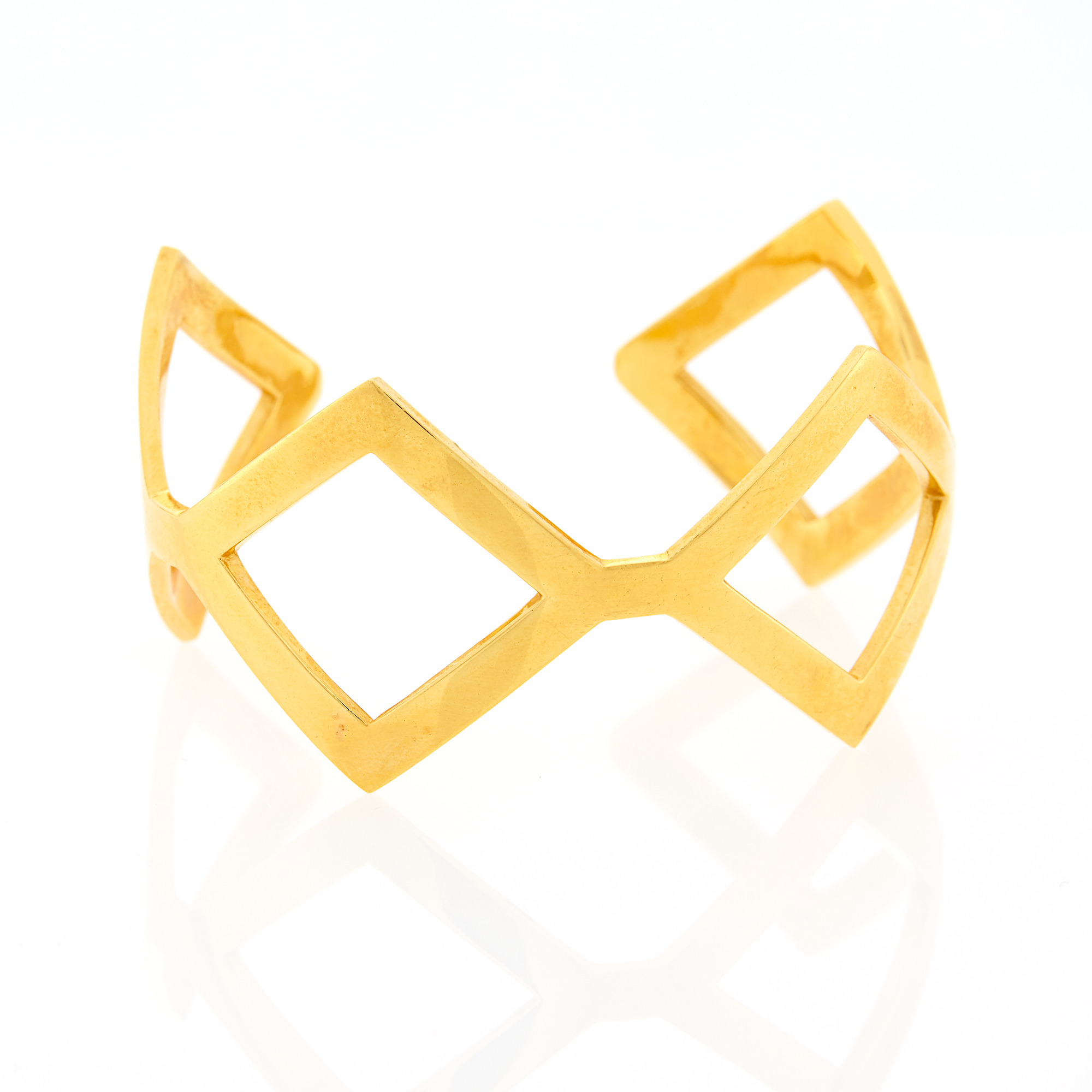 Lot image - Gold Cuff Bracelet