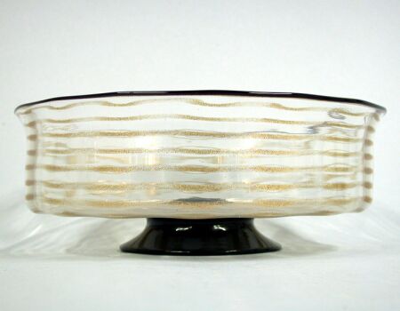 Lot image - Italian Glass Dessert Service