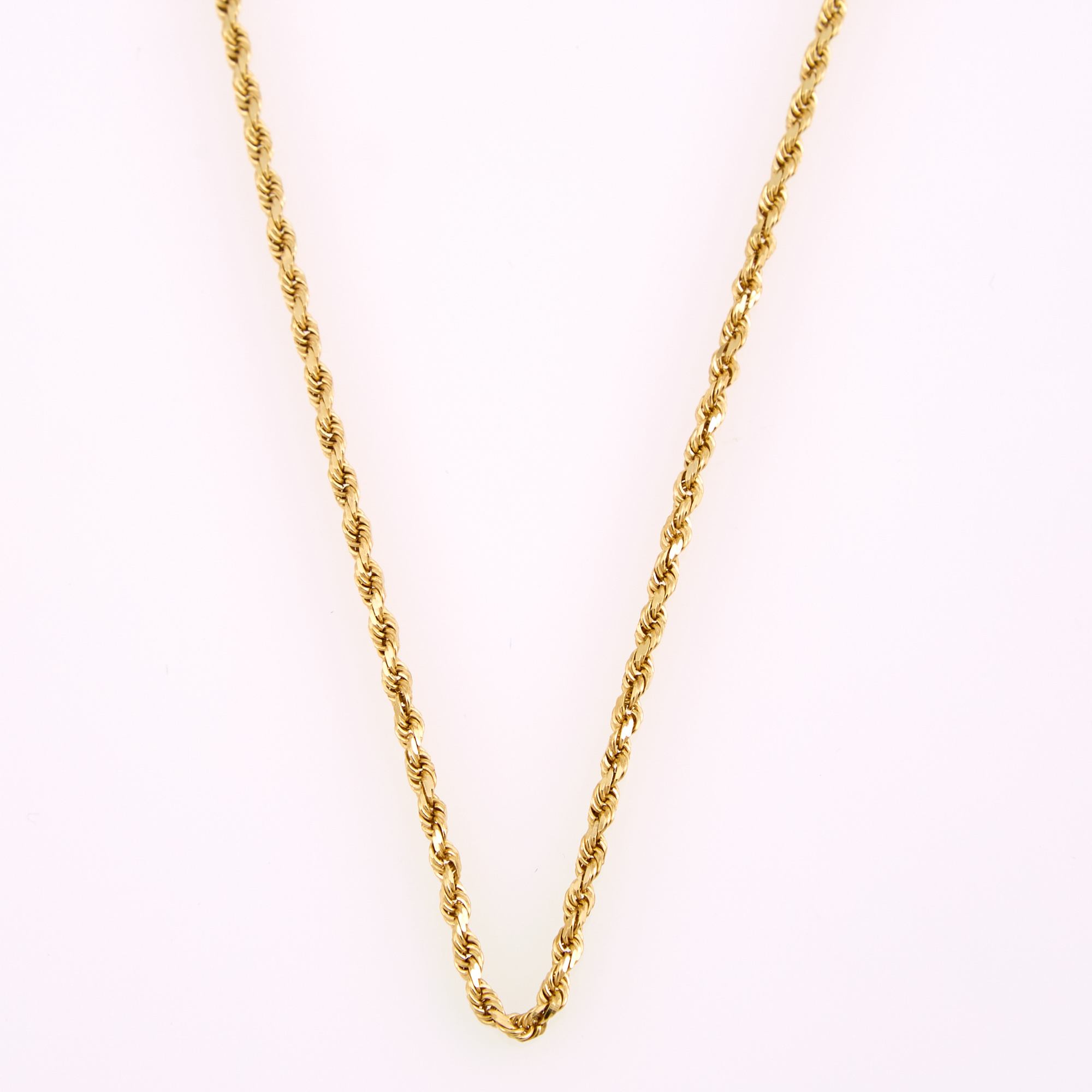 Lot image - Gold Neck Chain, 14K 7 dwt.